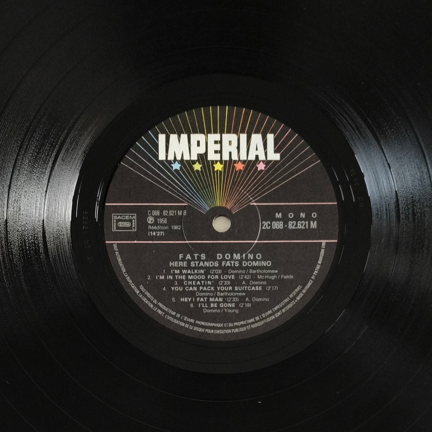 FATS DOMINO - Here Stands Fats Domino