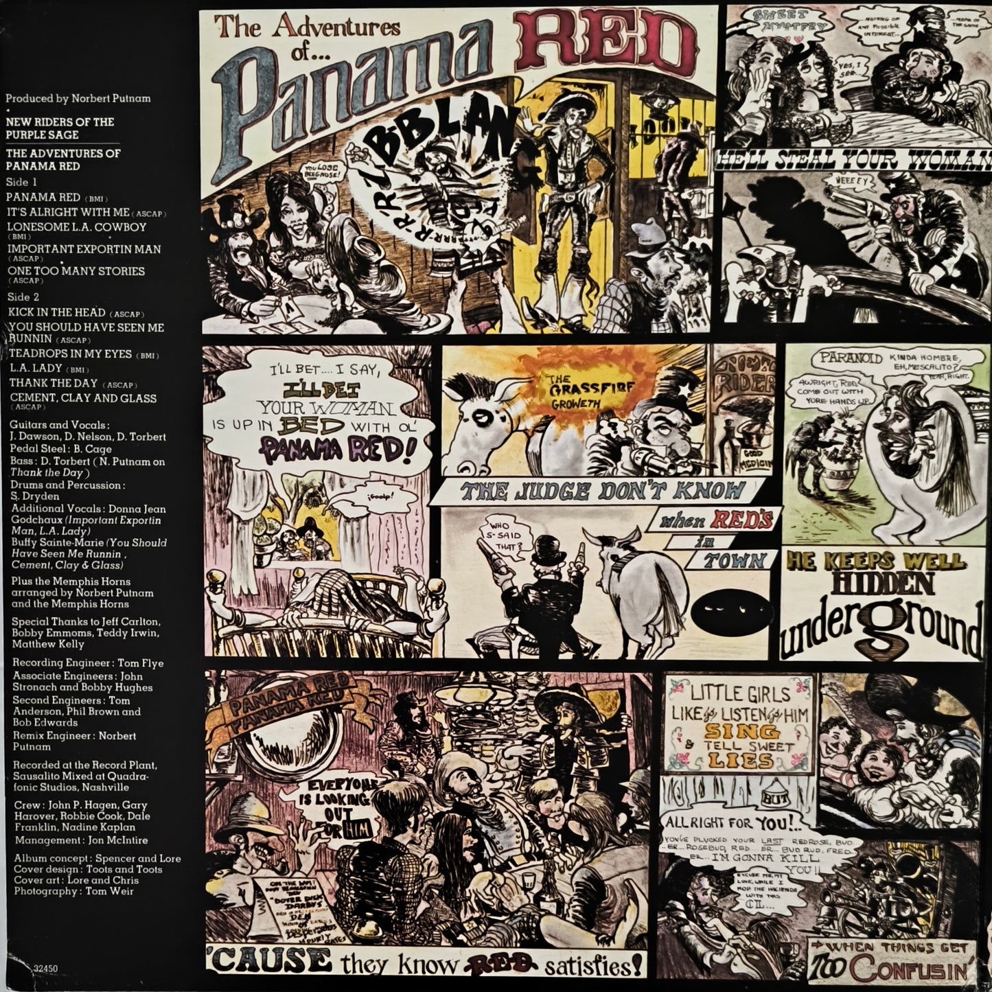 NEW RIDERS OF THE PURPLE SAGE - The Adventures Of Panama Red