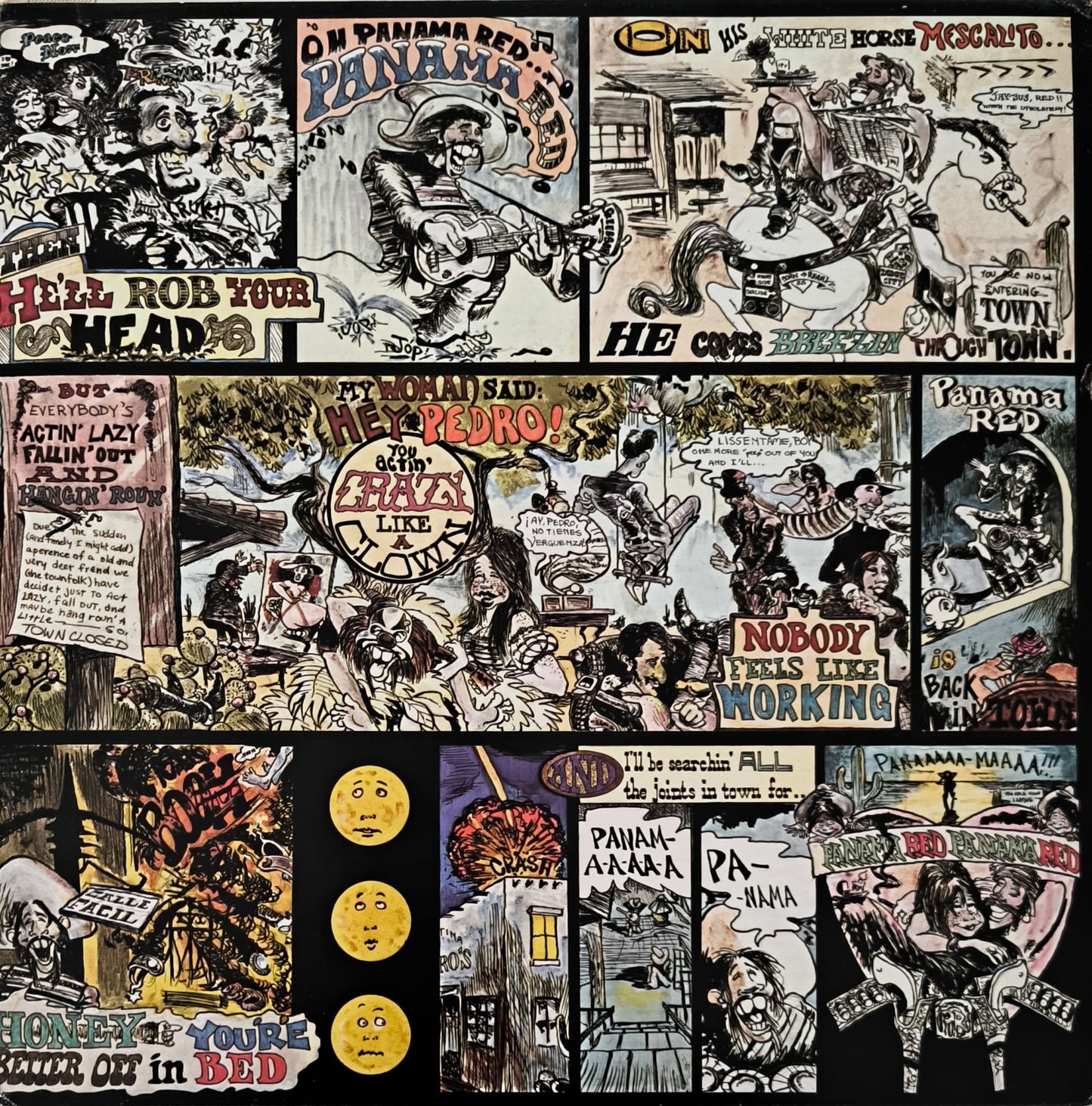 NEW RIDERS OF THE PURPLE SAGE - The Adventures Of Panama Red