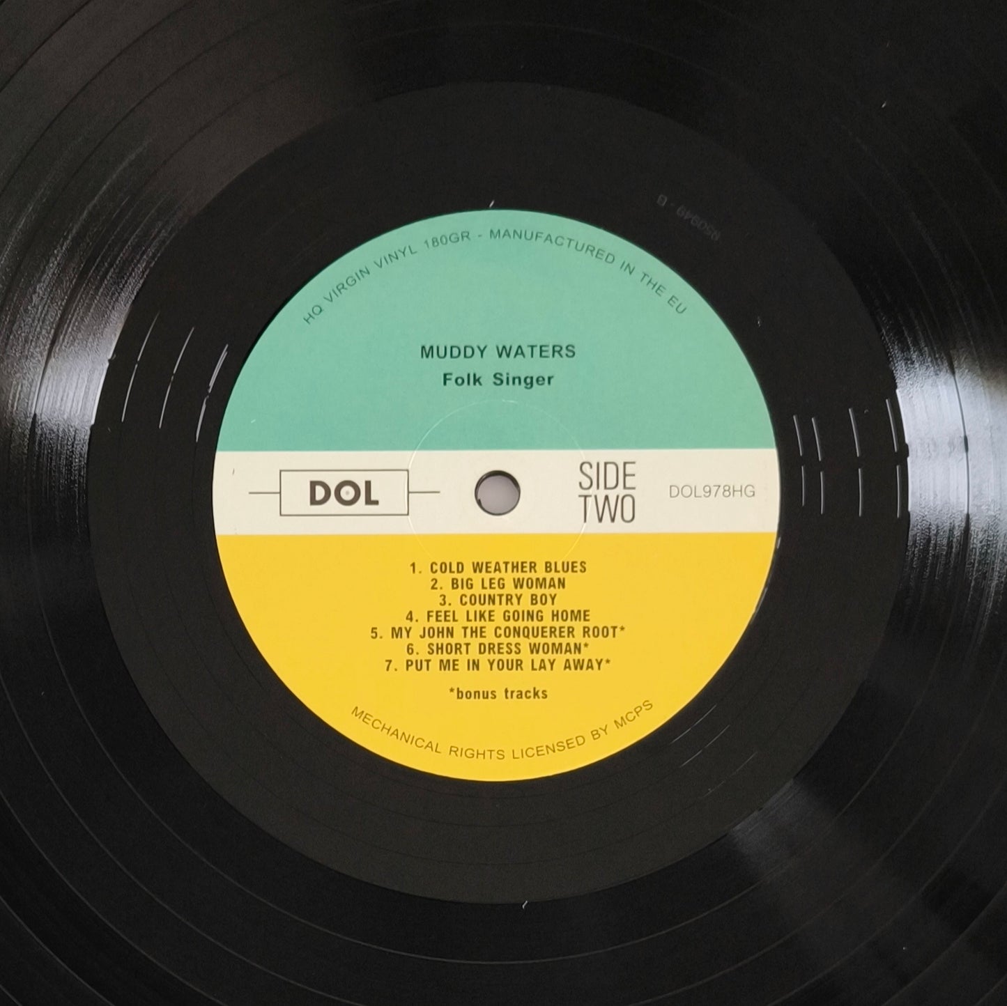 MUDDY WATERS - Folk Singer