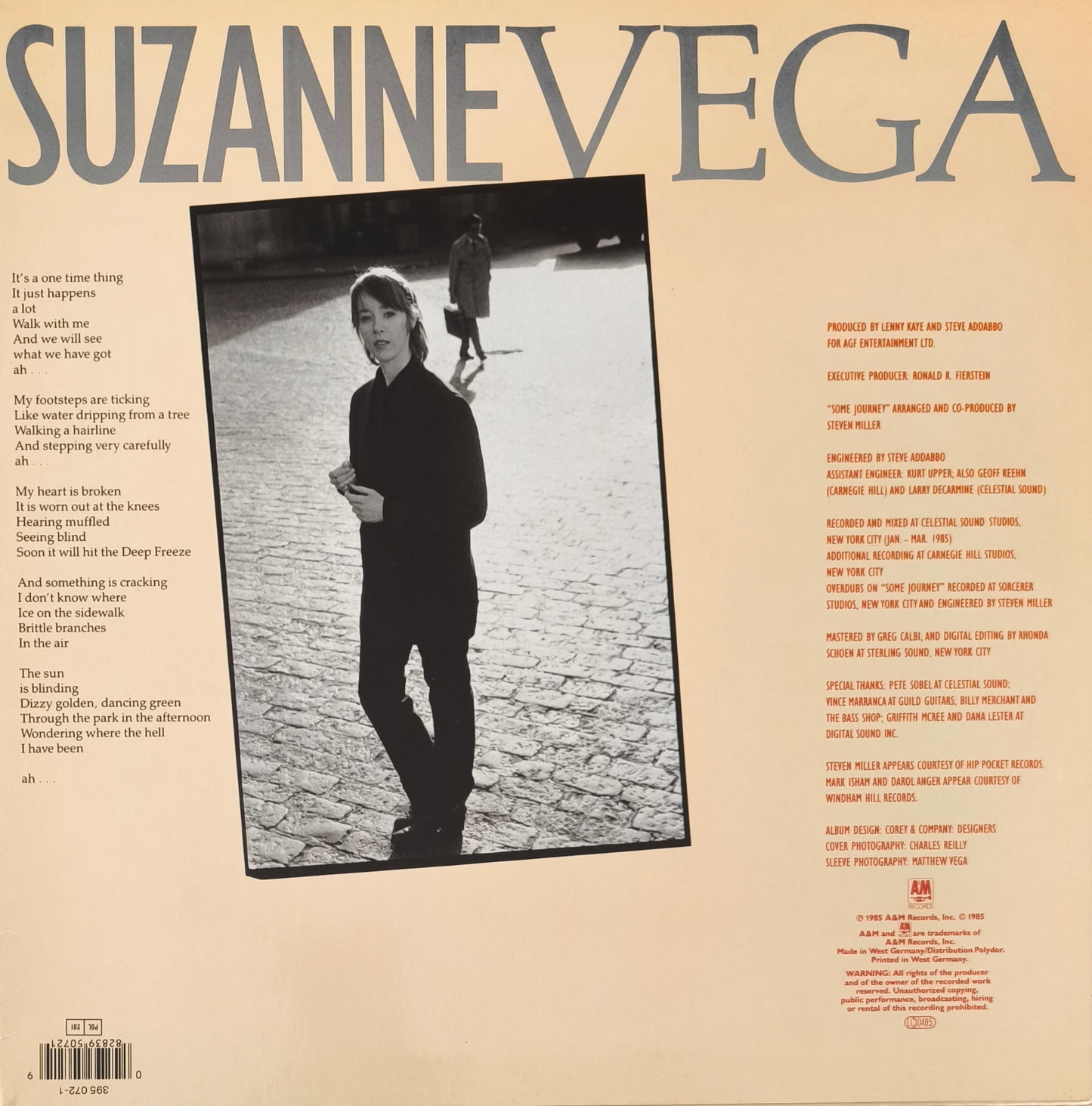 SUZANNE VEGA - Suzanne Vega