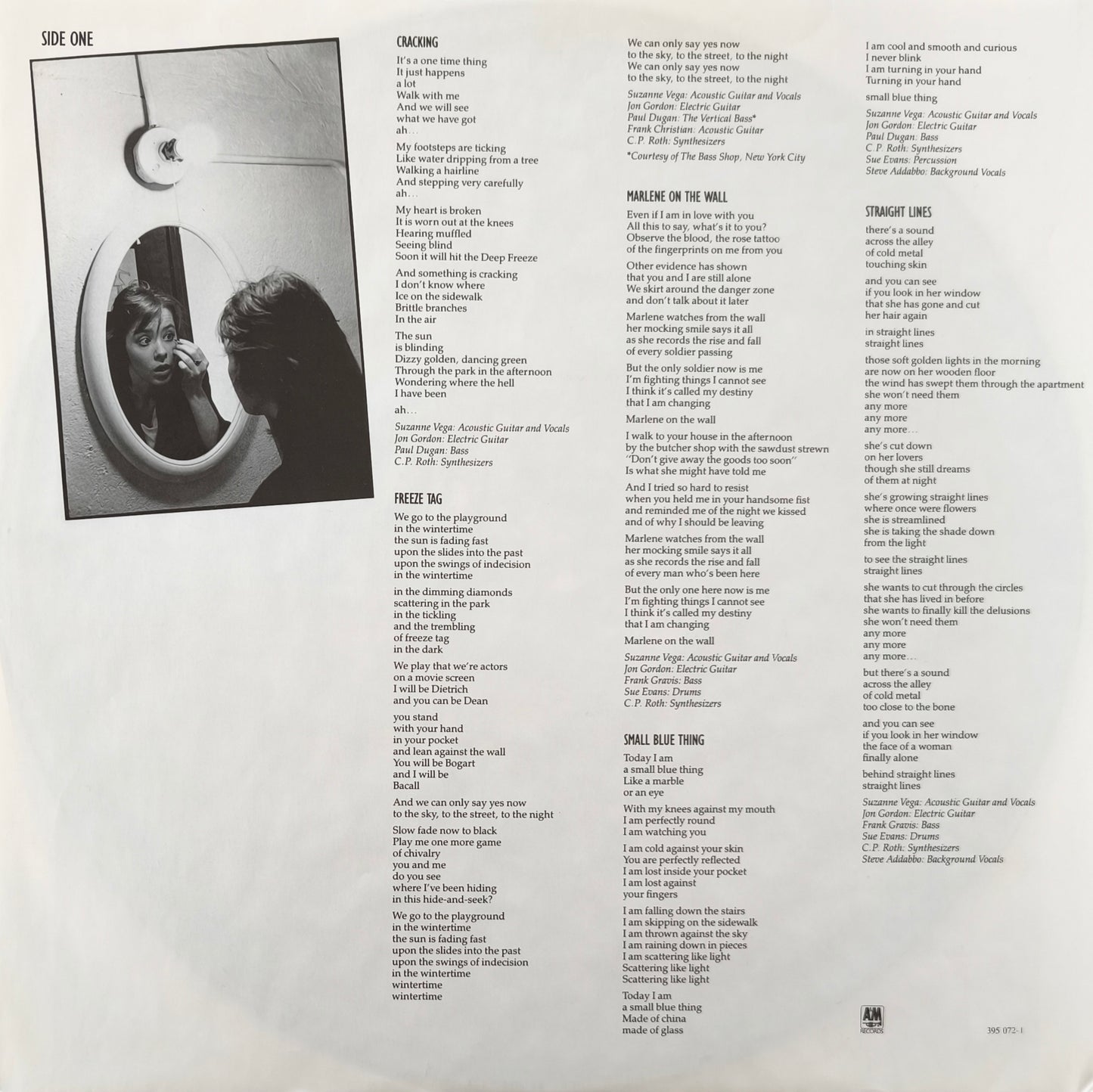 SUZANNE VEGA - Suzanne Vega