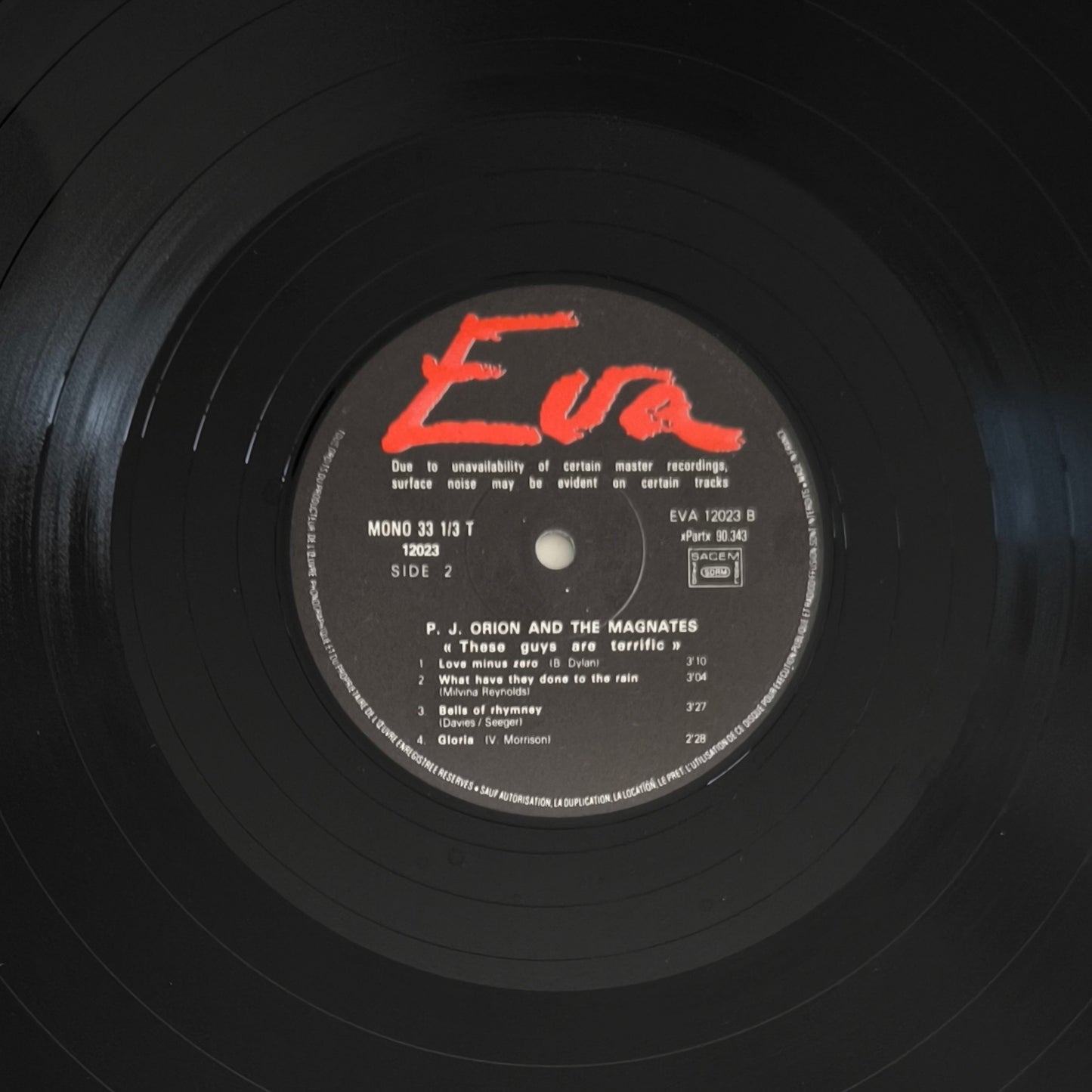 P.J. ORION AND THE MAGNATES - P.J. Orion And The Magnates