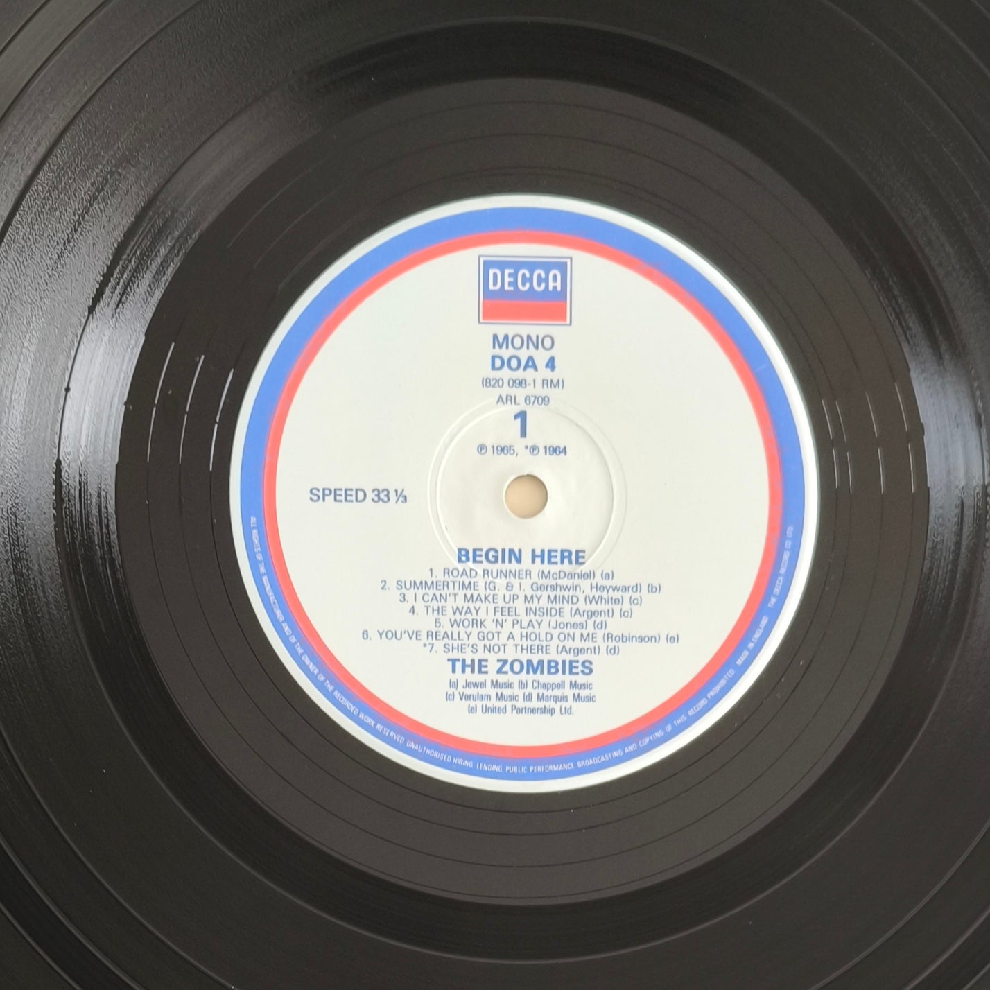 THE ZOMBIES - Begin Here