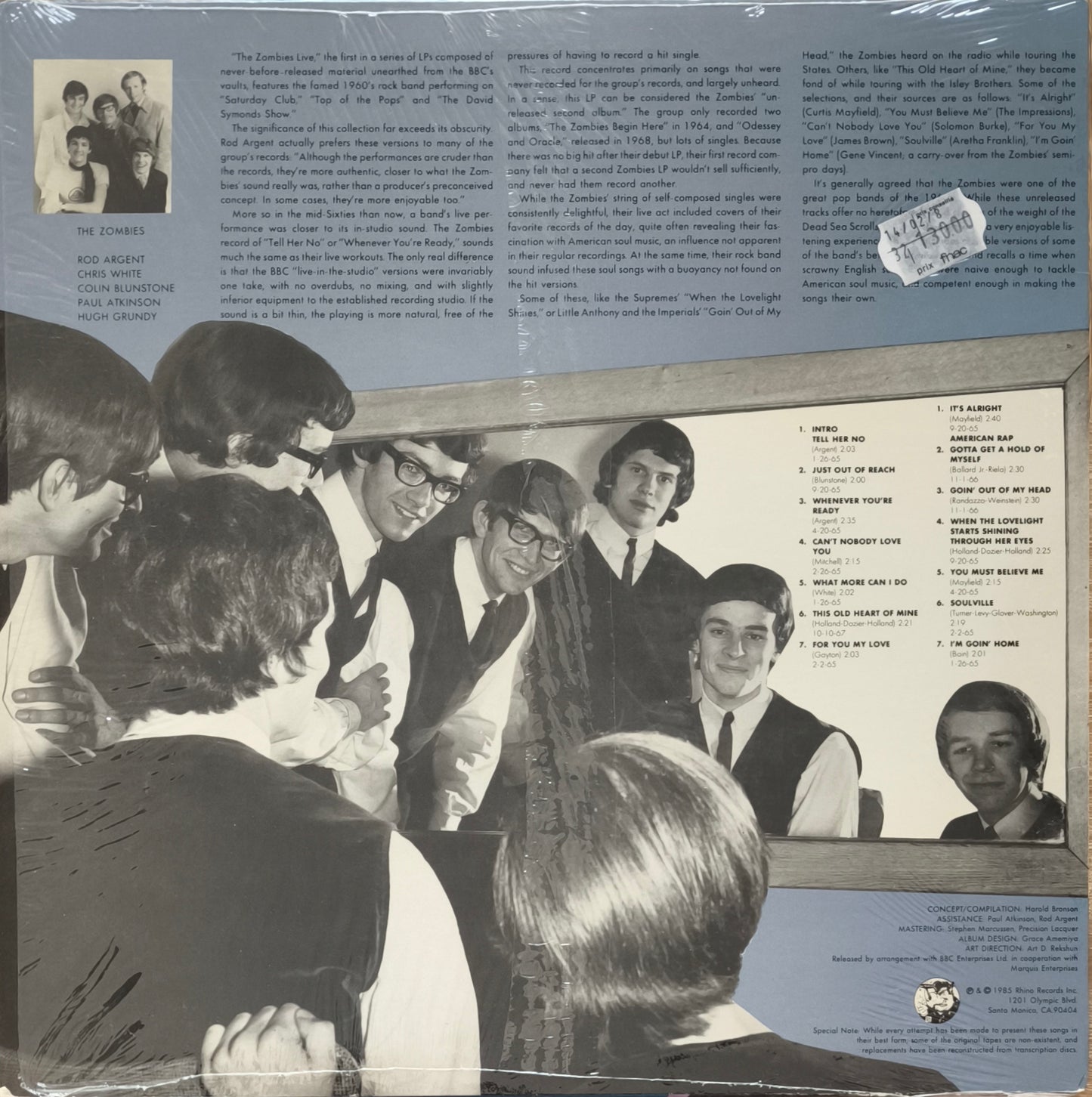 THE ZOMBIES - Live On The BBC 1965-1967