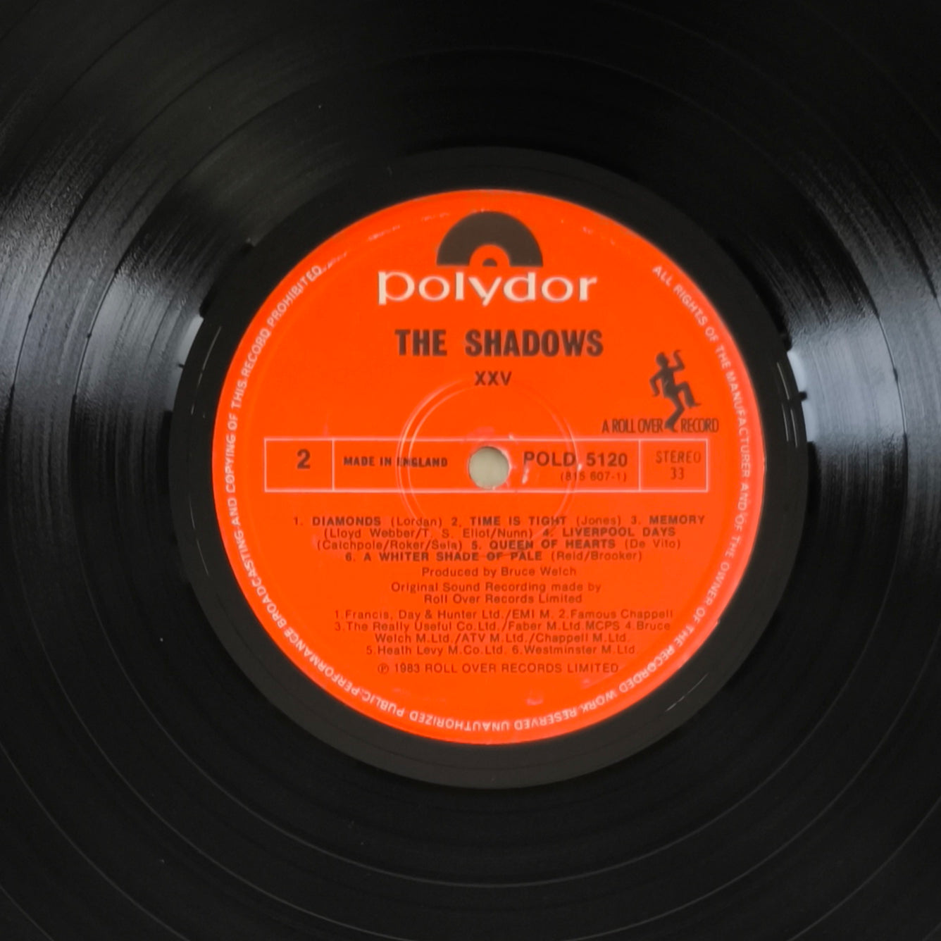 THE SHADOWS - XXV (pressage UK)