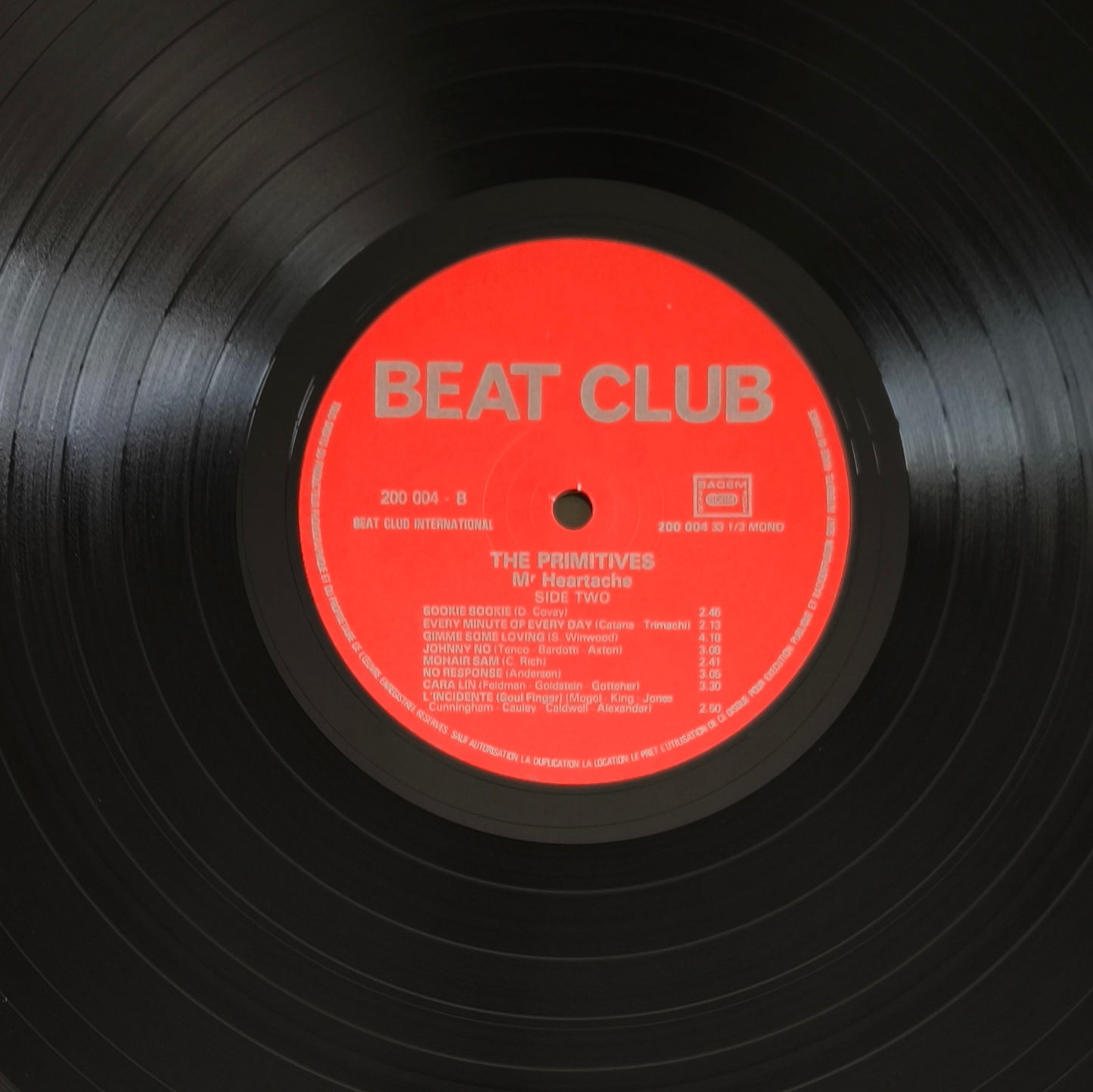 THE PRIMITIVES - Mr Heartache