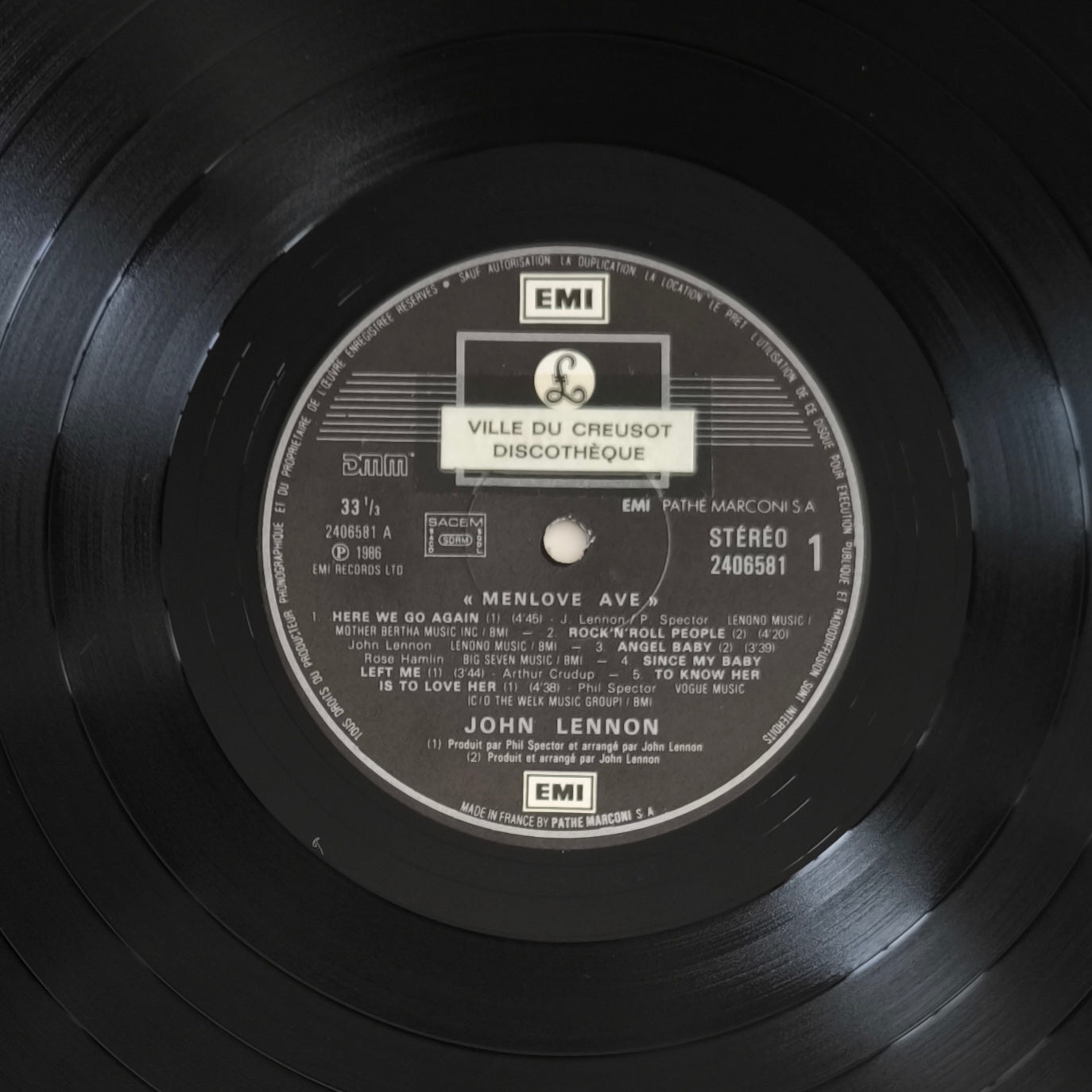 JOHN LENNON - Menlove Ave