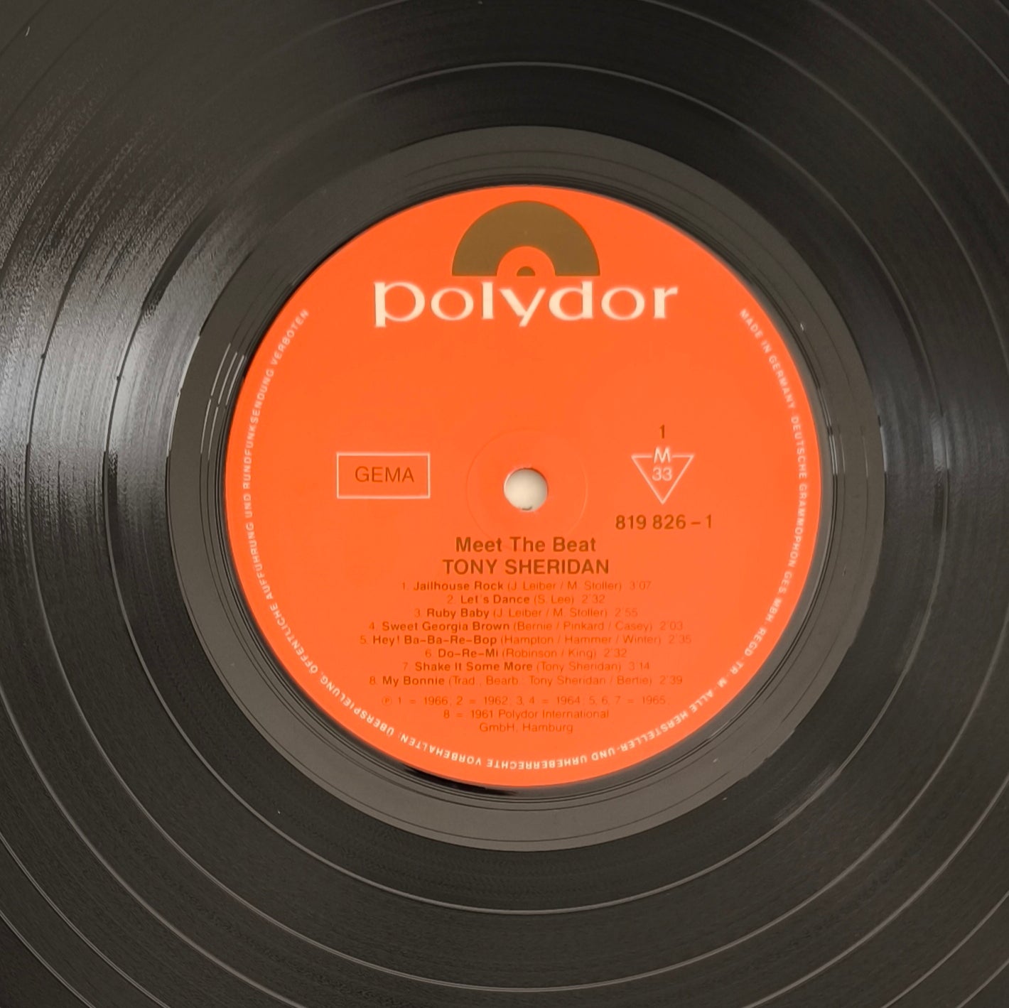 TONY SHERIDAN AND THE BEAT BROTHERS, THE BEATLES - Meet The Beat