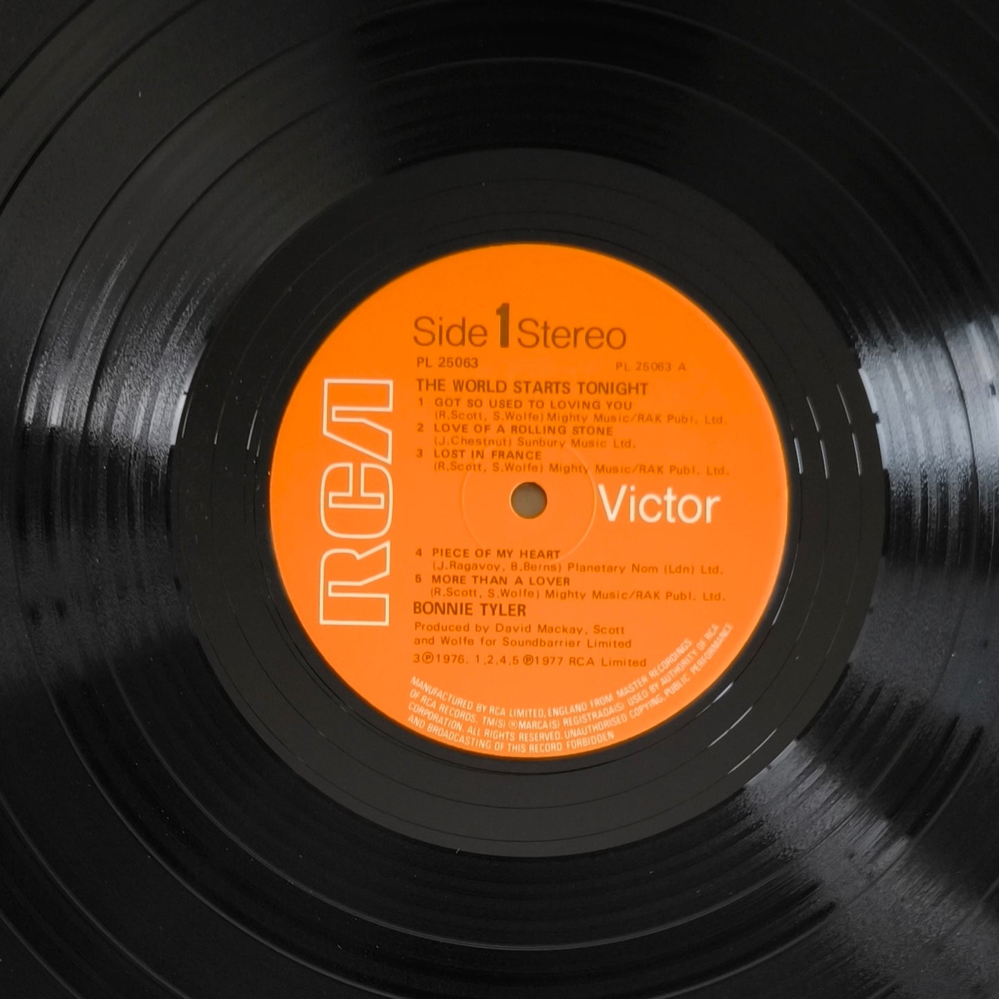 BONNIE TYLER - The World Starts Tonight