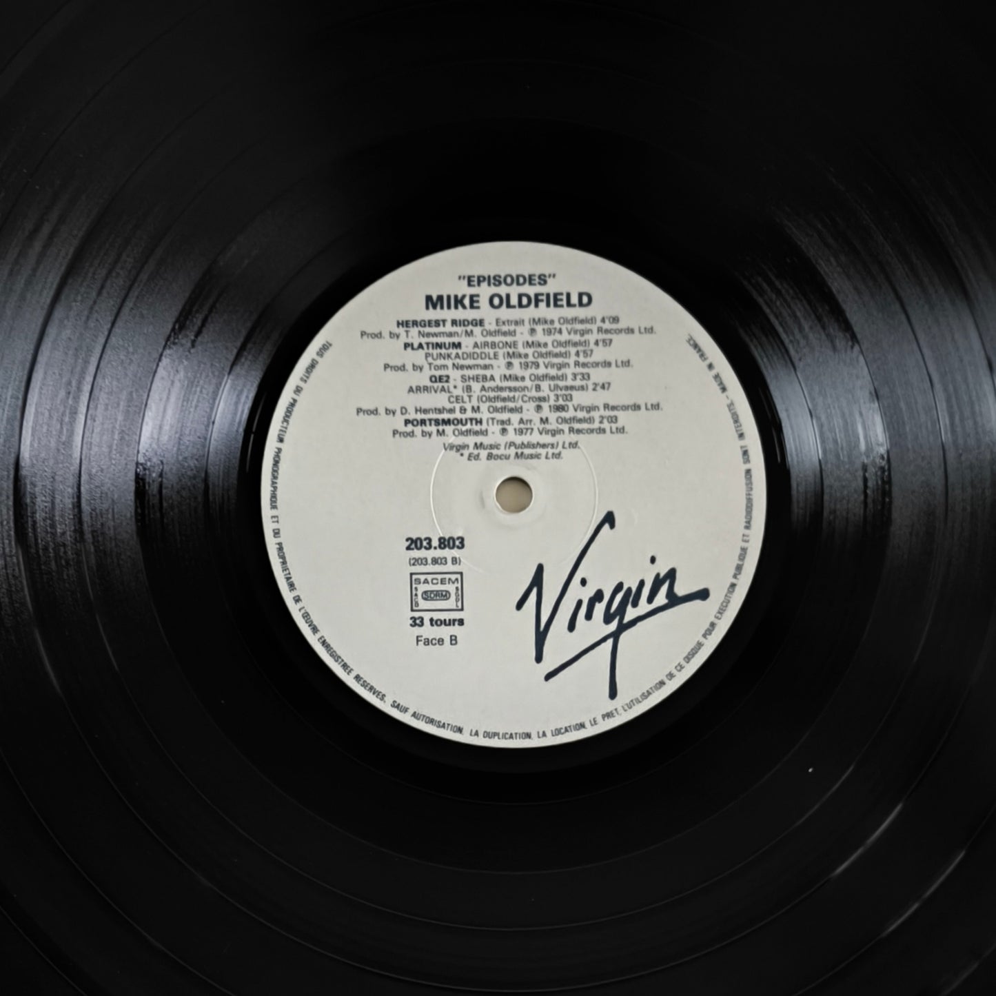 MIKE OLDFIELD - Episodes