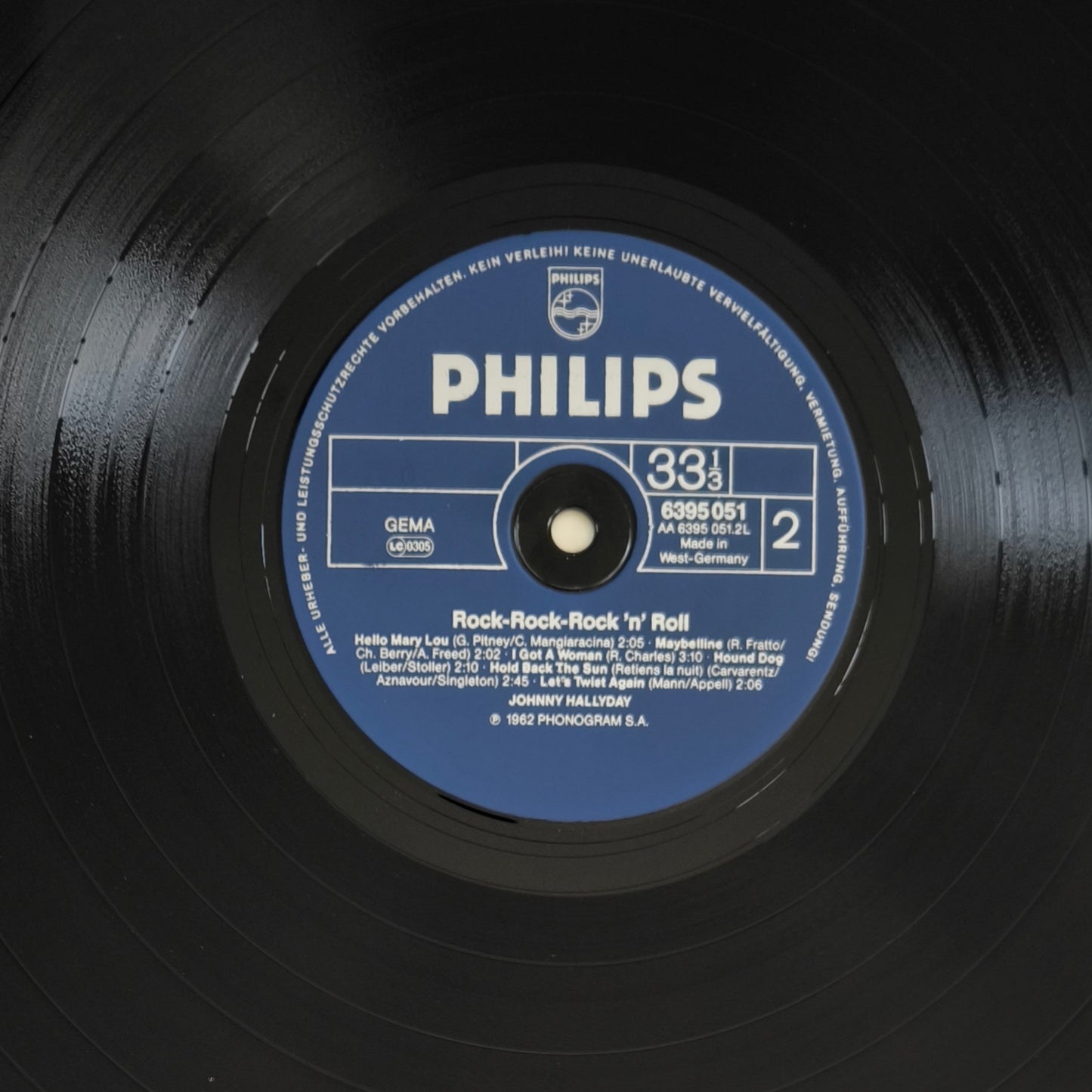 JOHNNY HALLYDAY - Rock! Rock! Rock 'N' Roll