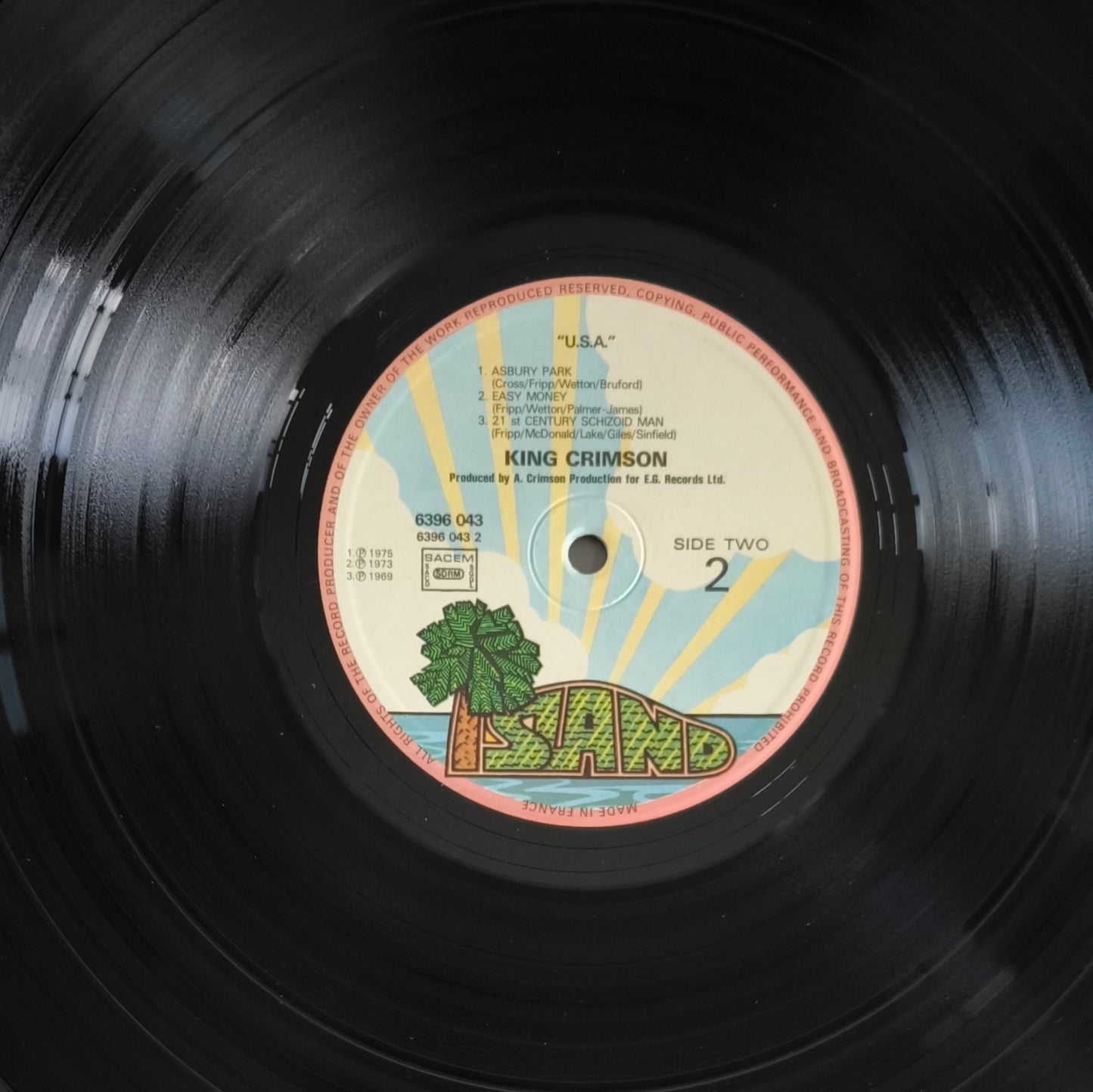 KING CRIMSON - USA