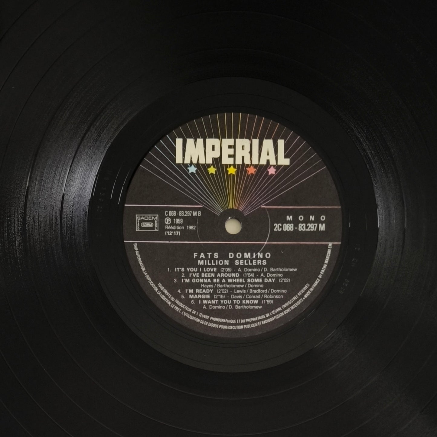 FATS DOMINO - Sings Million Record Hits