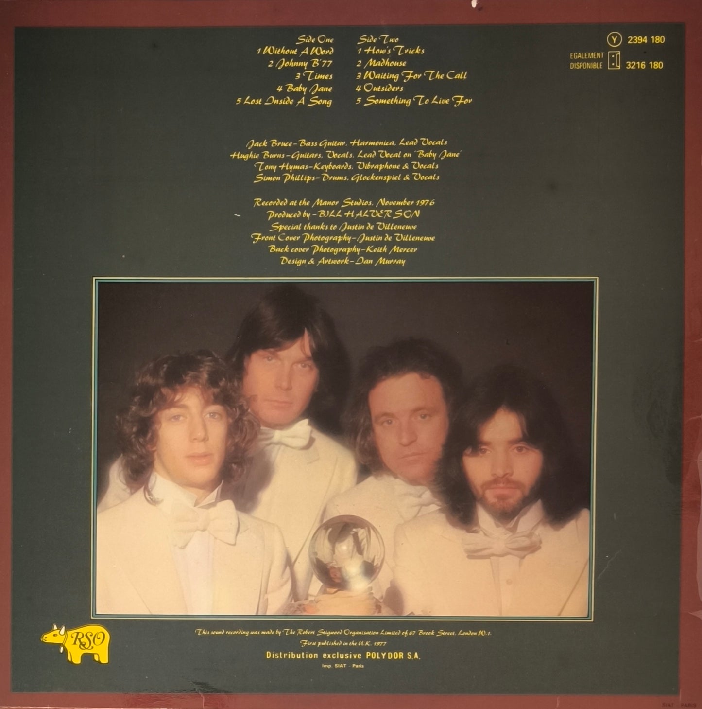 THE JACK BRUCE BAND - How's Tricks