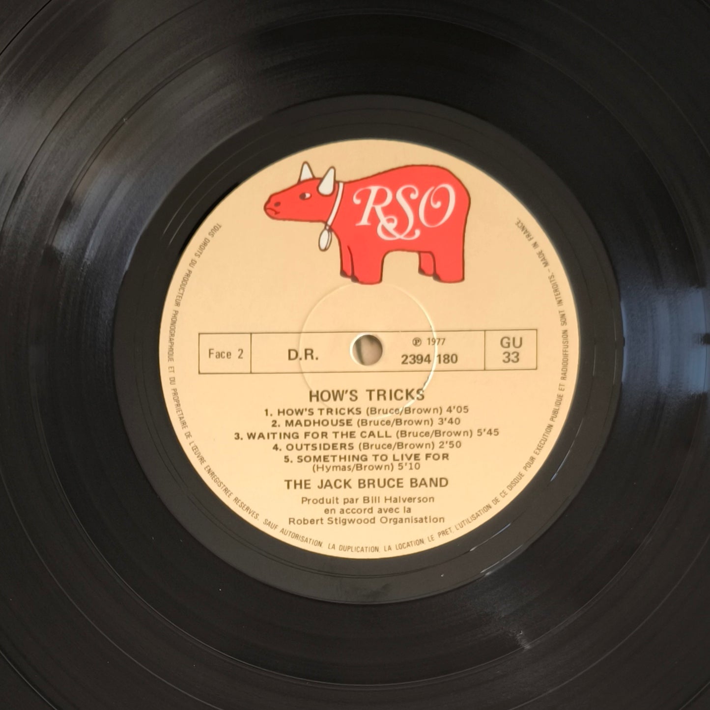 THE JACK BRUCE BAND - How's Tricks