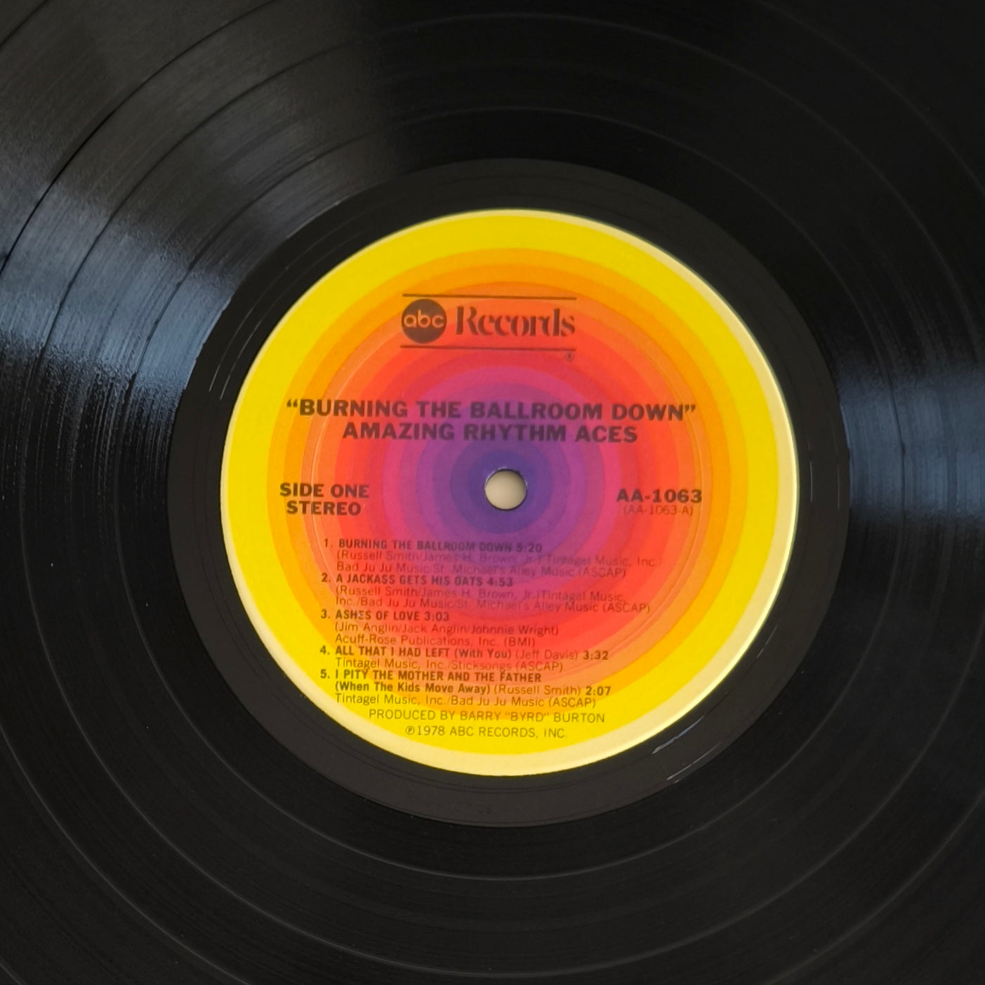 THE AMAZING RHYTHM ACES - Burning The Ballroom Down (pressage US)