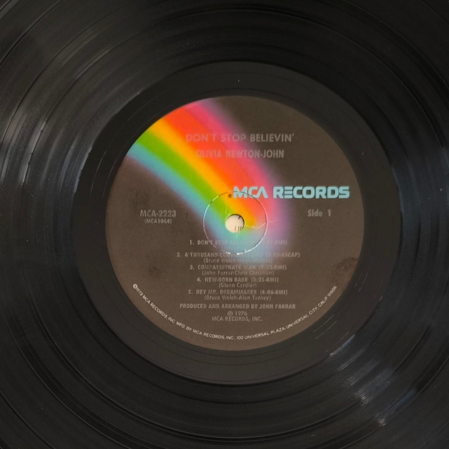 OLIVIA NEWTON-JOHN - Don't Stop Believin' (pressage US)