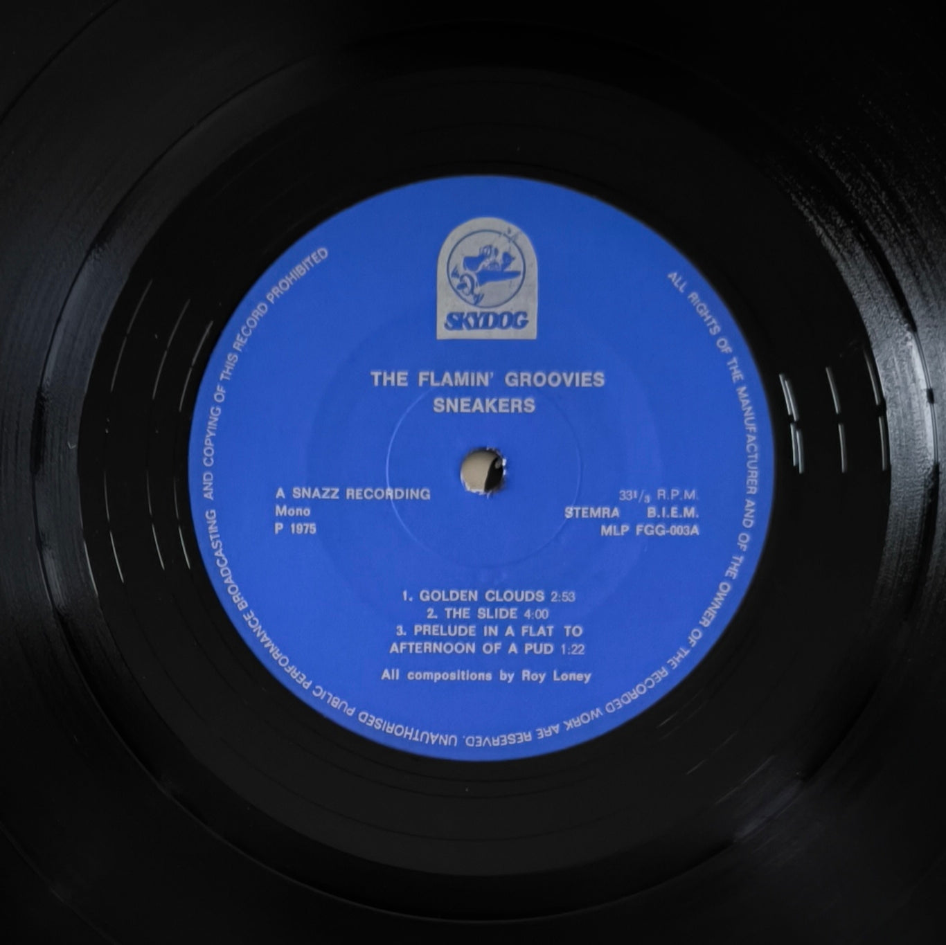 FLAMIN' GROOVIES - Sneakers (format vinyle 10'')