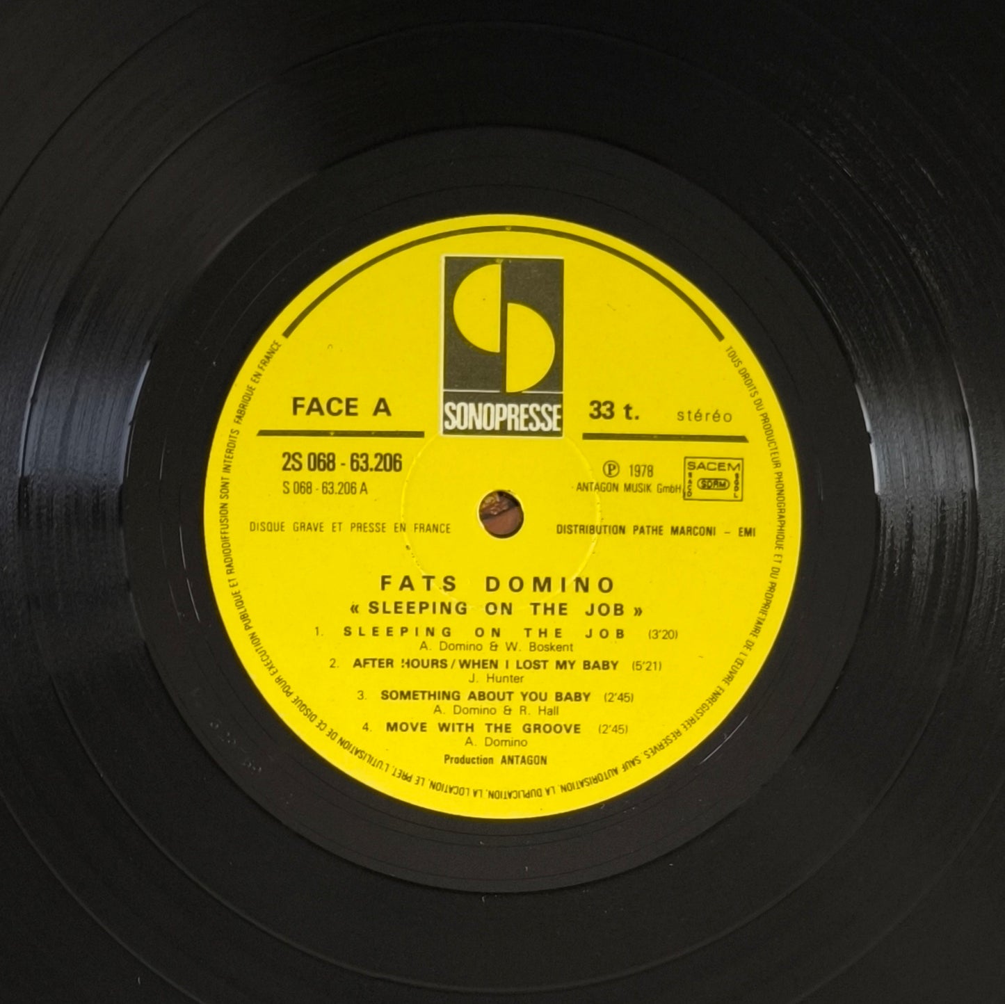 FATS DOMINO - Sleeping On The Job