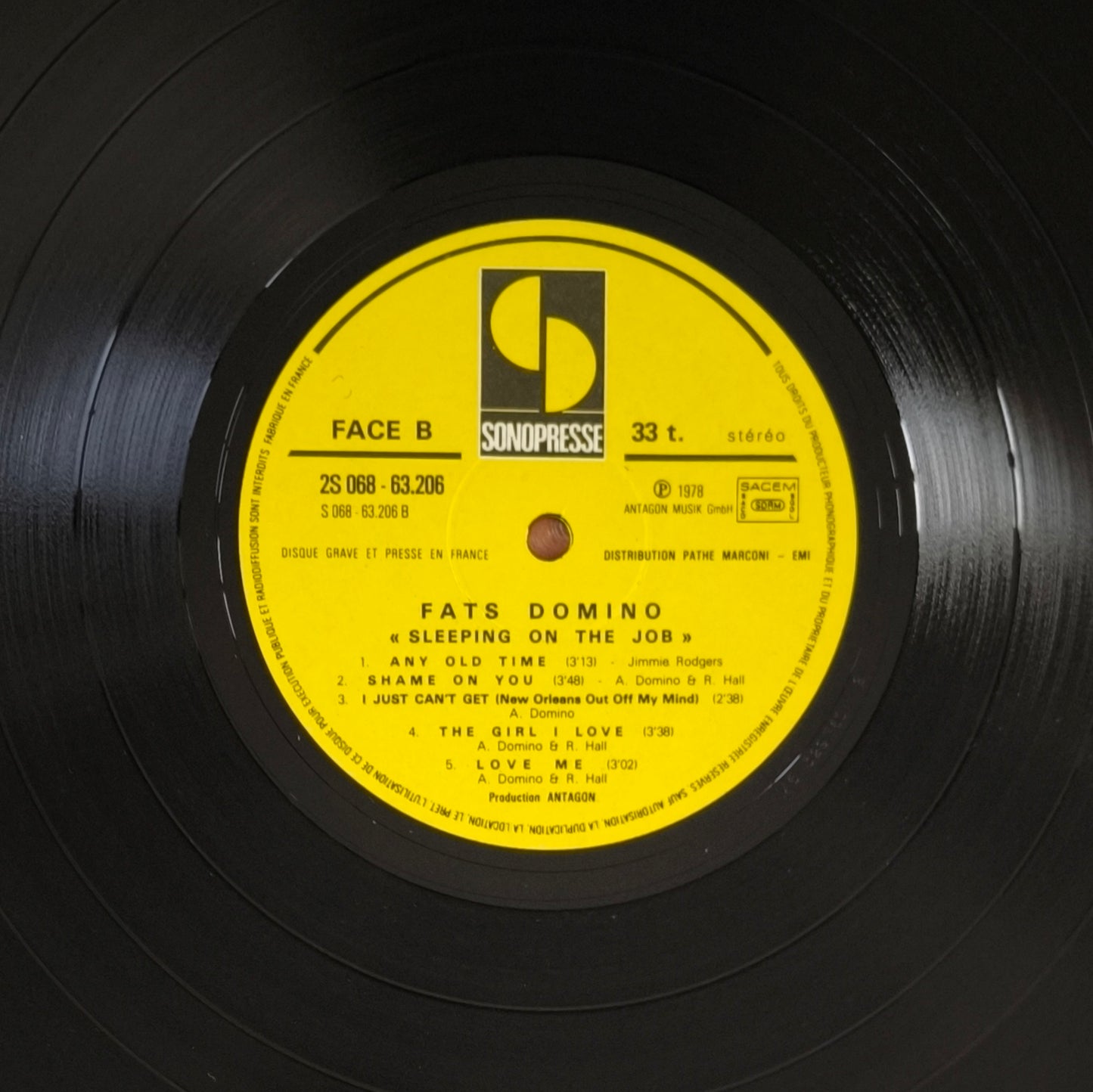 FATS DOMINO - Sleeping On The Job