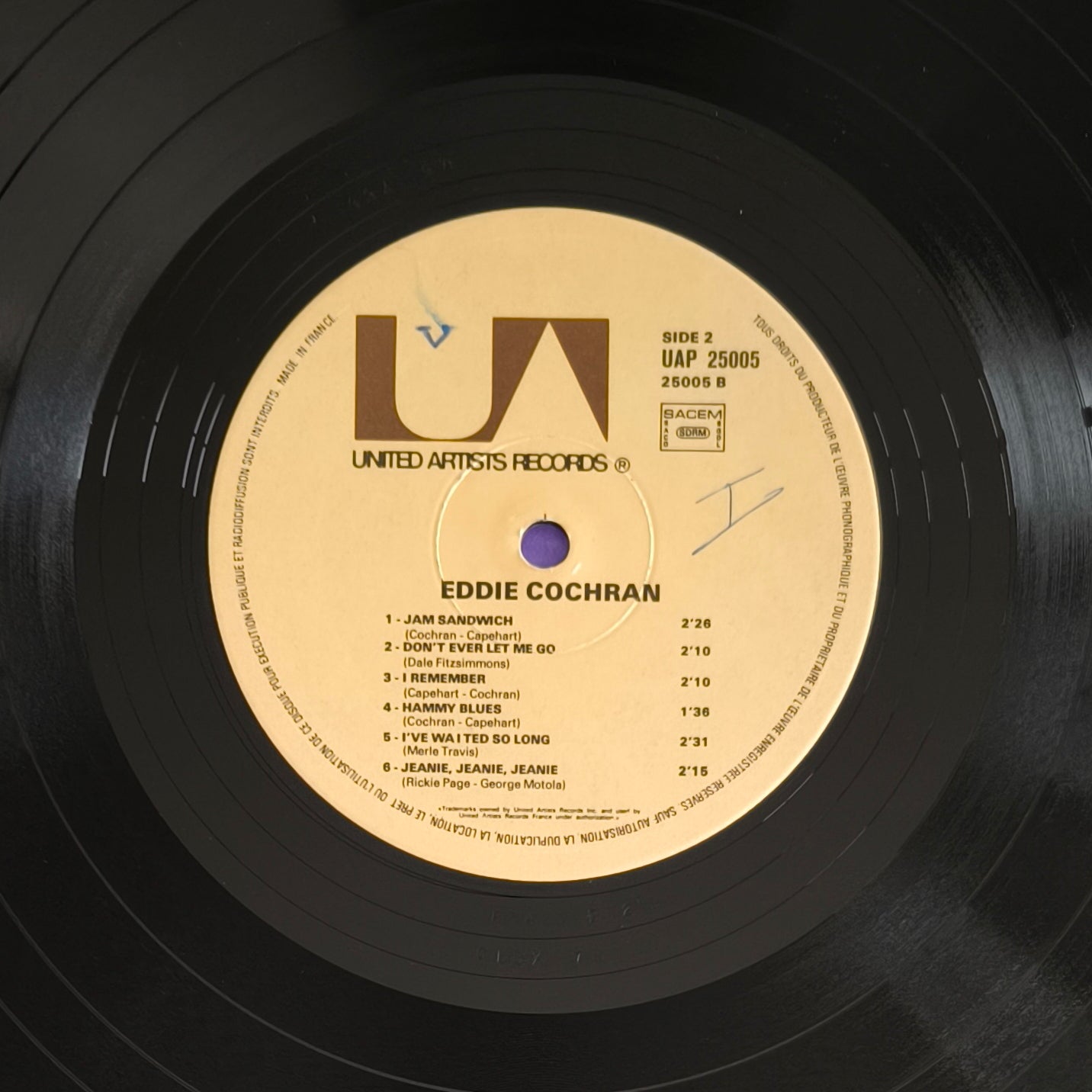 EDDIE COCHRAN - Eddie Cochran (coffret 5 vinyles)