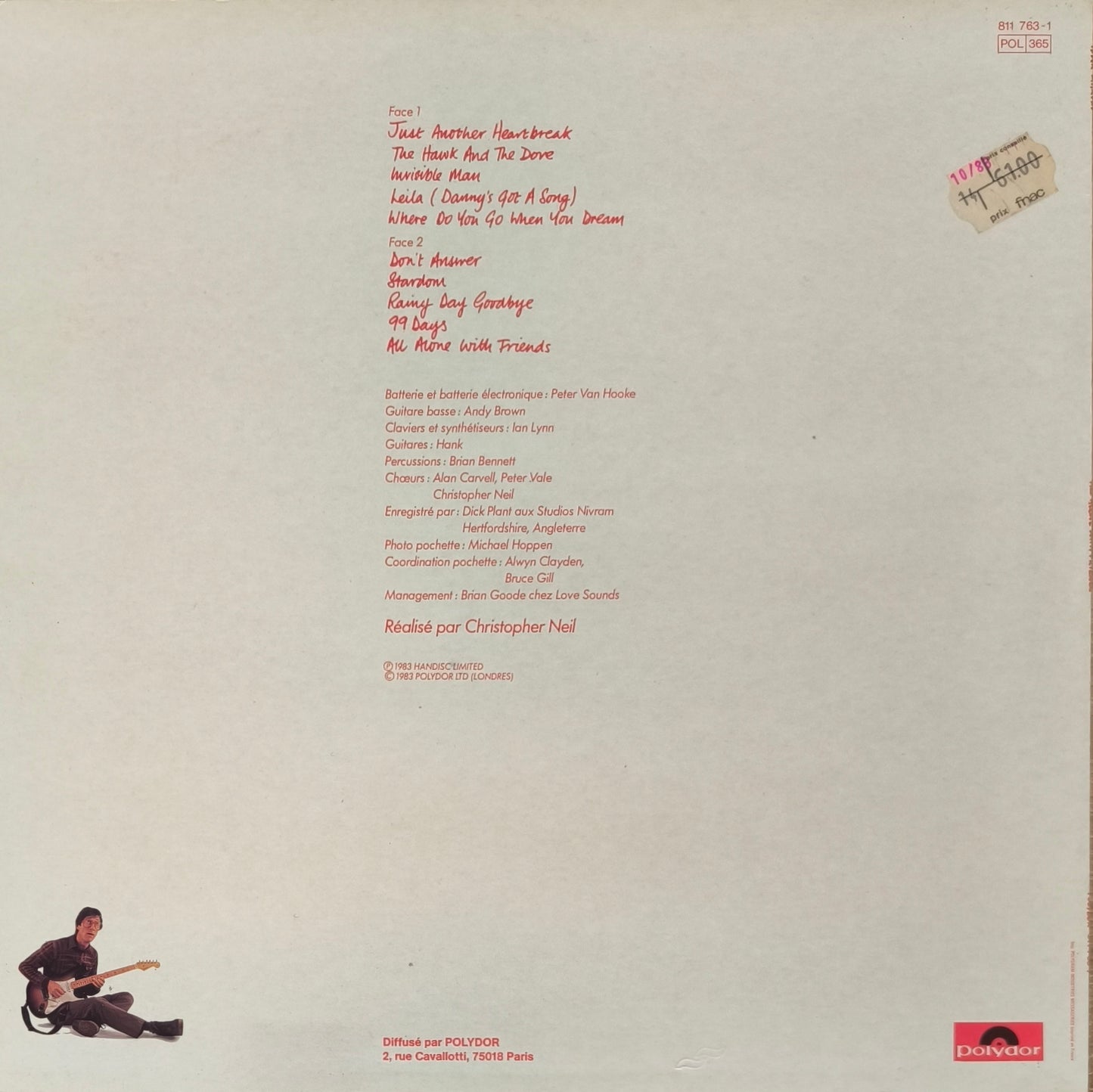 HANK MARVIN - All Alone With Friends