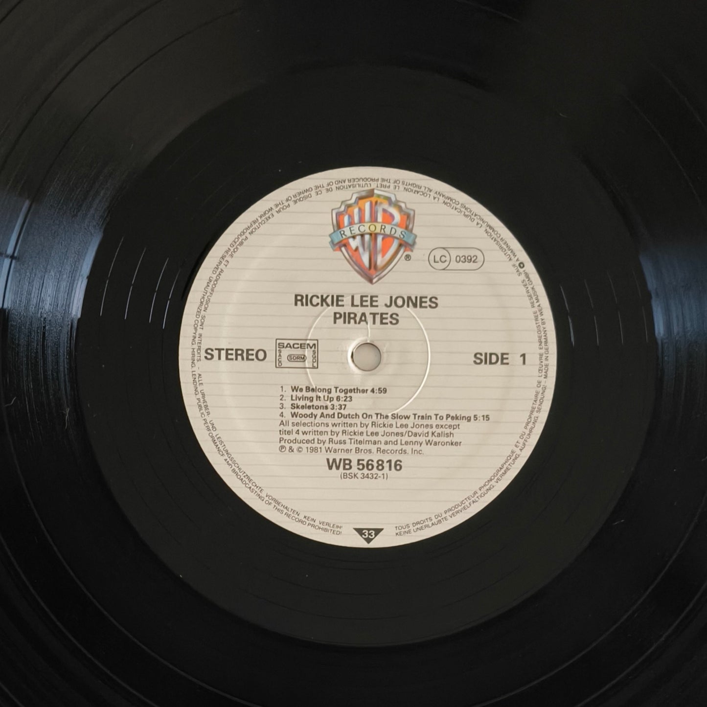 RICKIE LEE JONES - Pirates