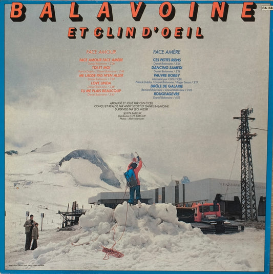 DANIEL BALAVOINE et CLIN D'OEIL - Face Amour Face Amère