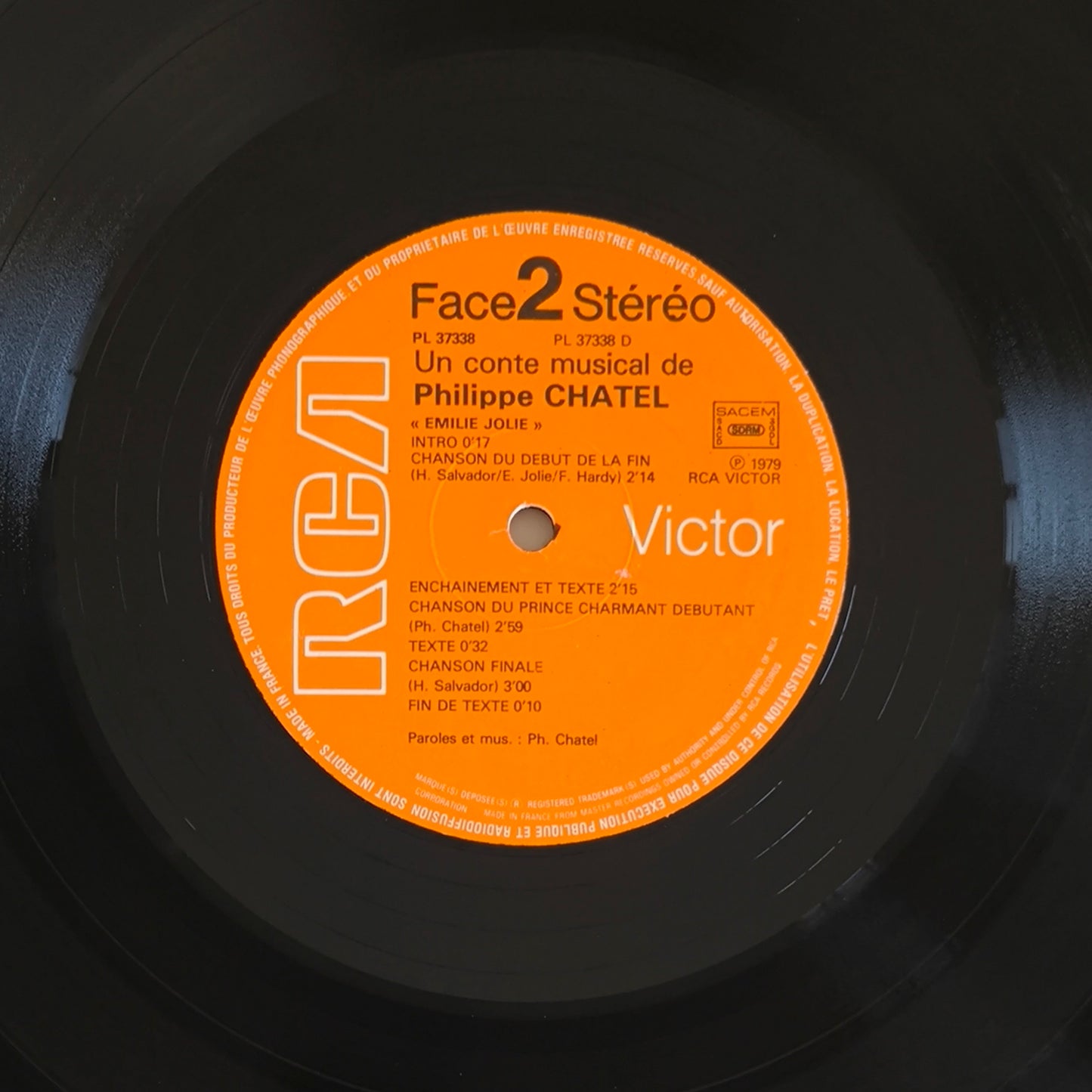 PHILIPPE CHATEL - Émilie Jolie (Un Conte Musical De Philippe Chatel)