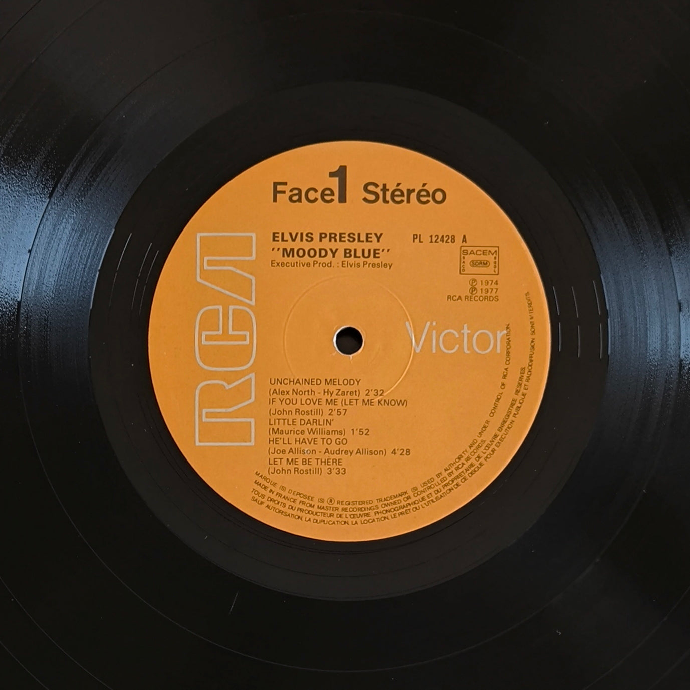 ELVIS PRESLEY - Moody Blue