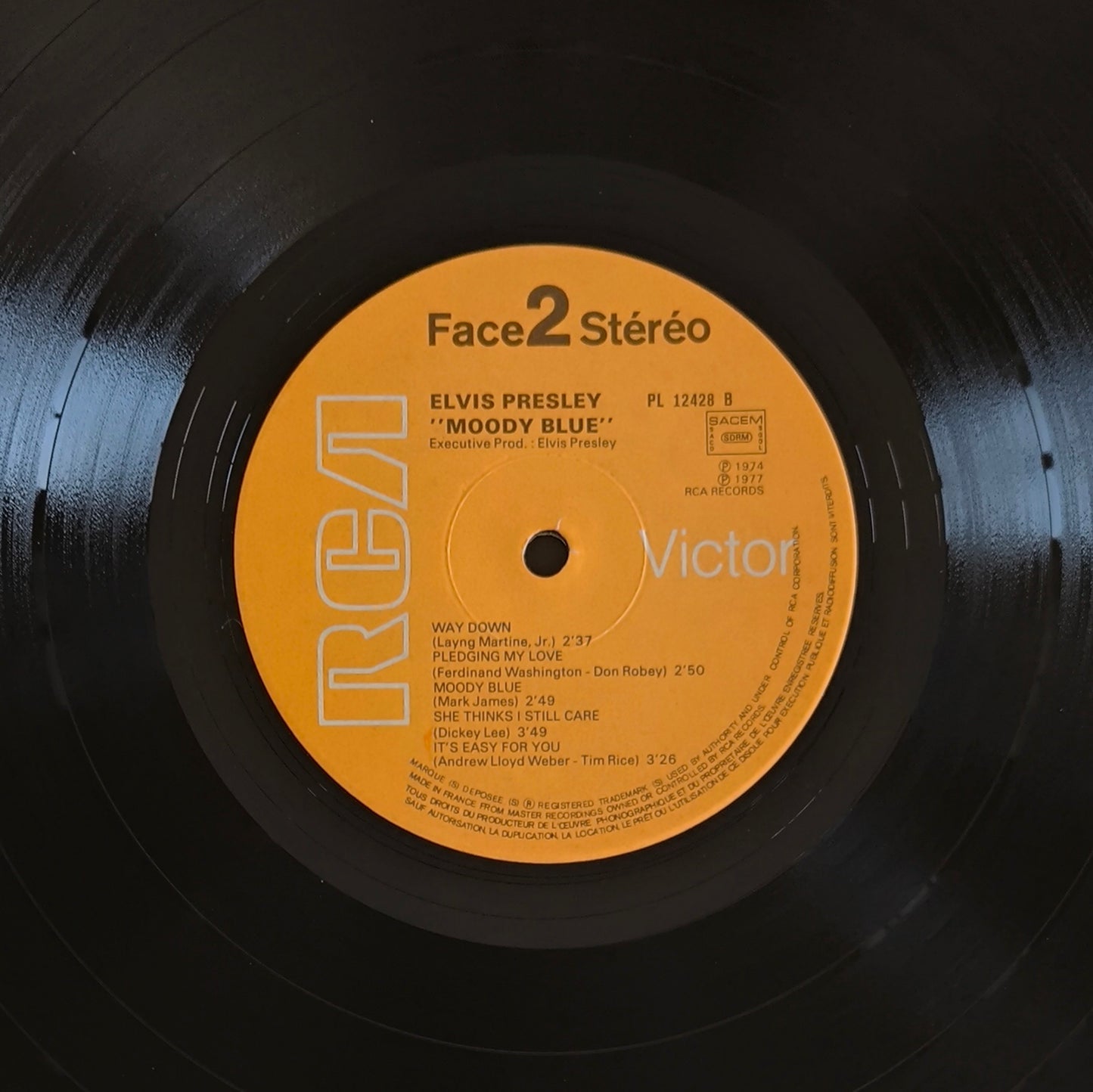 ELVIS PRESLEY - Moody Blue