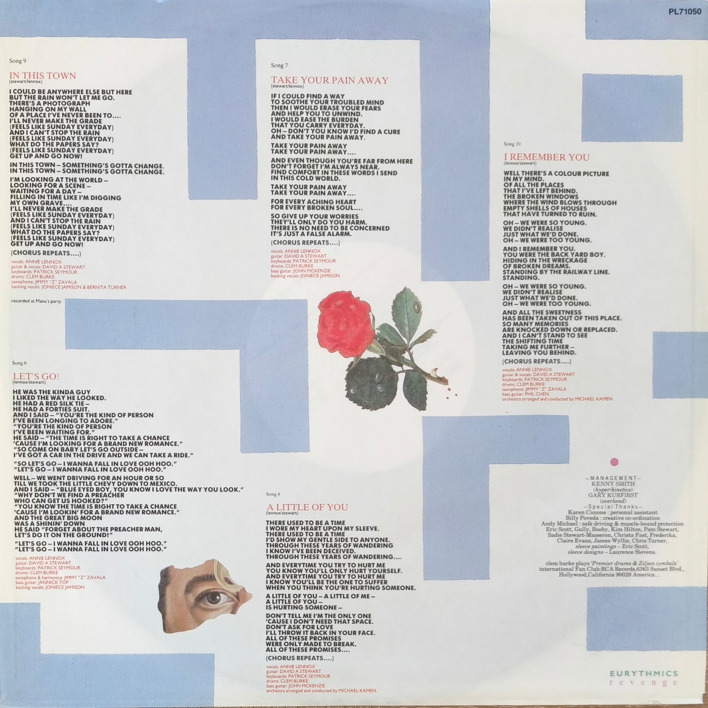 EURYTHMICS - Revenge