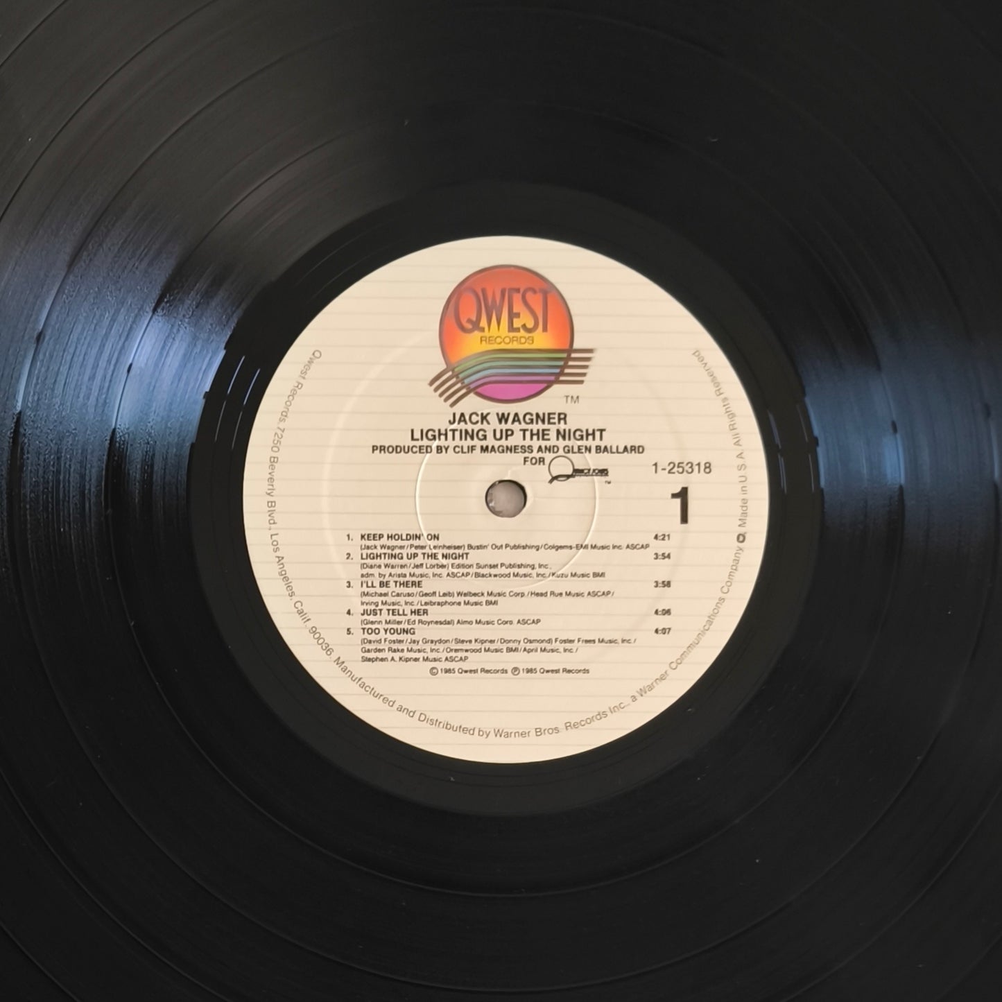 JACK WAGNER - Lighting Up The Night