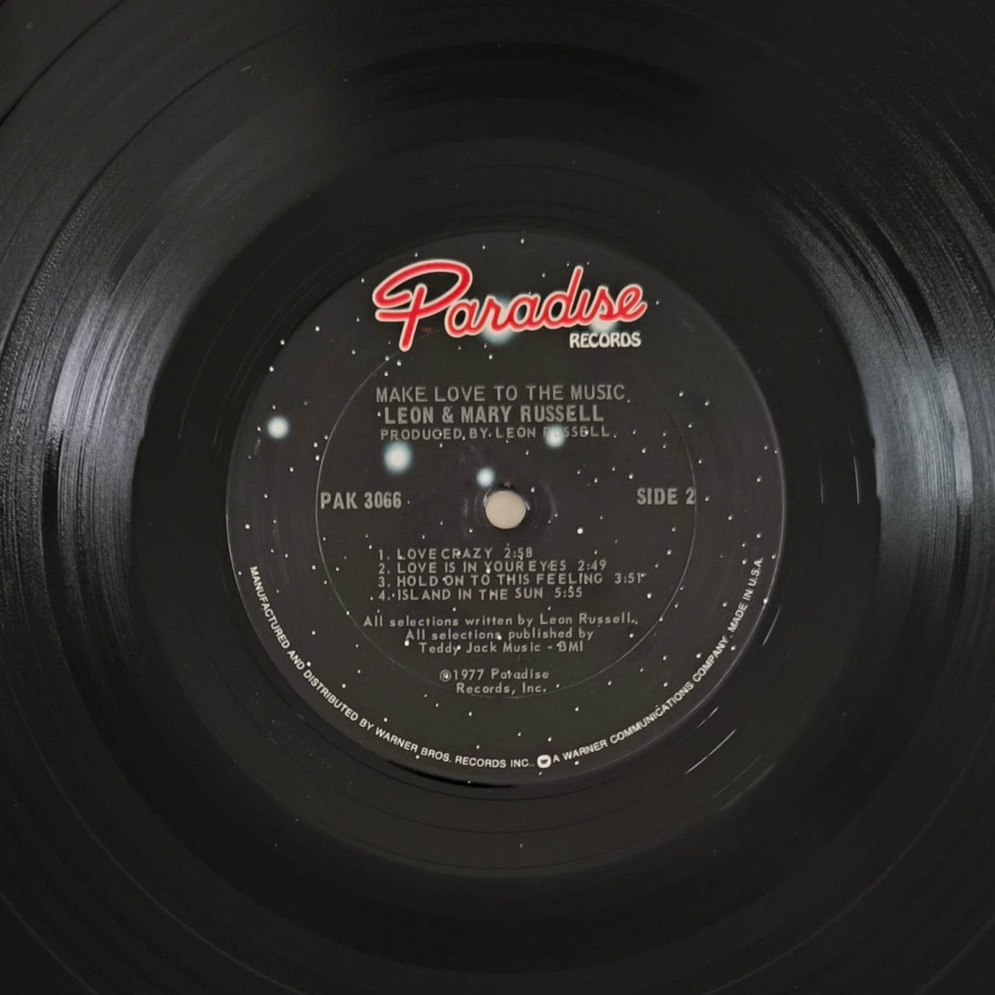 LEON & MARY RUSSELL - Make Love To The Music