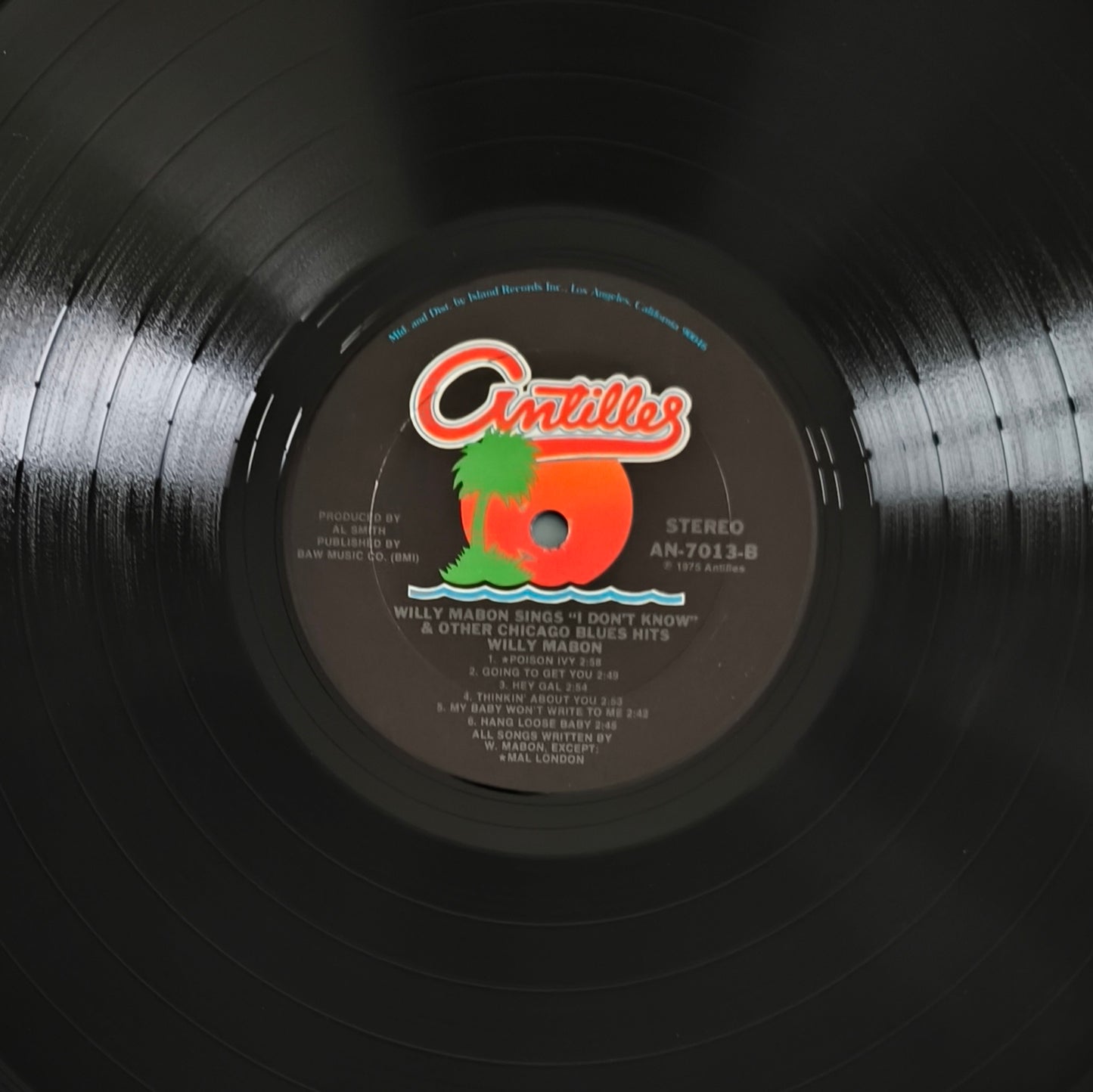 WILLIE MABON - Willie Mabon Sings "I Don't Know" And Other Chicago Blues Hits