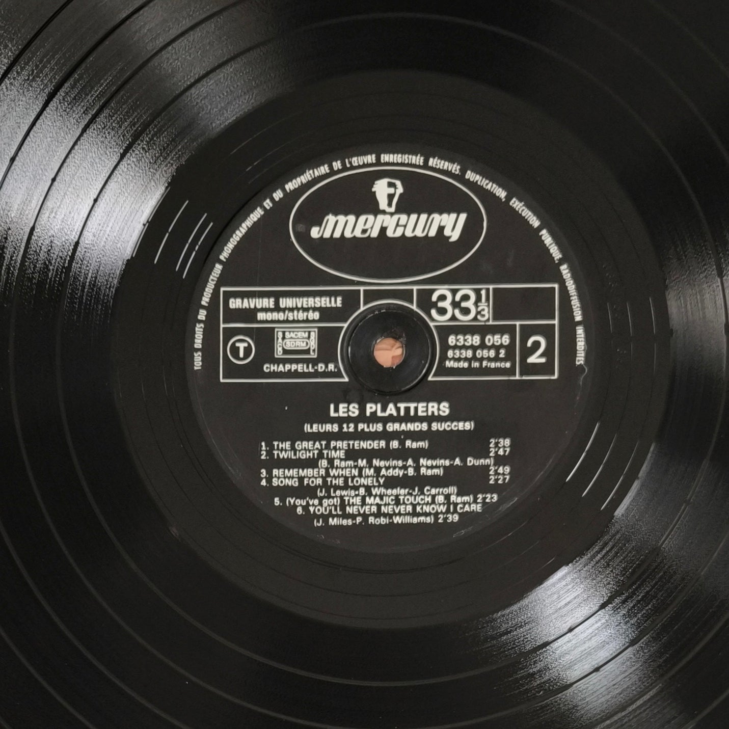 LES PLATTERS - Leurs 12 Plus Grands Succès