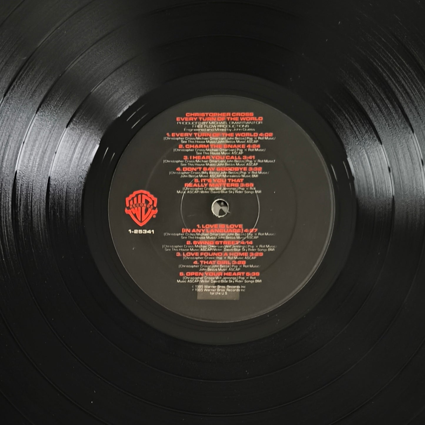 CHRISTOPHER CROSS Every Turn of the World (pressage US)