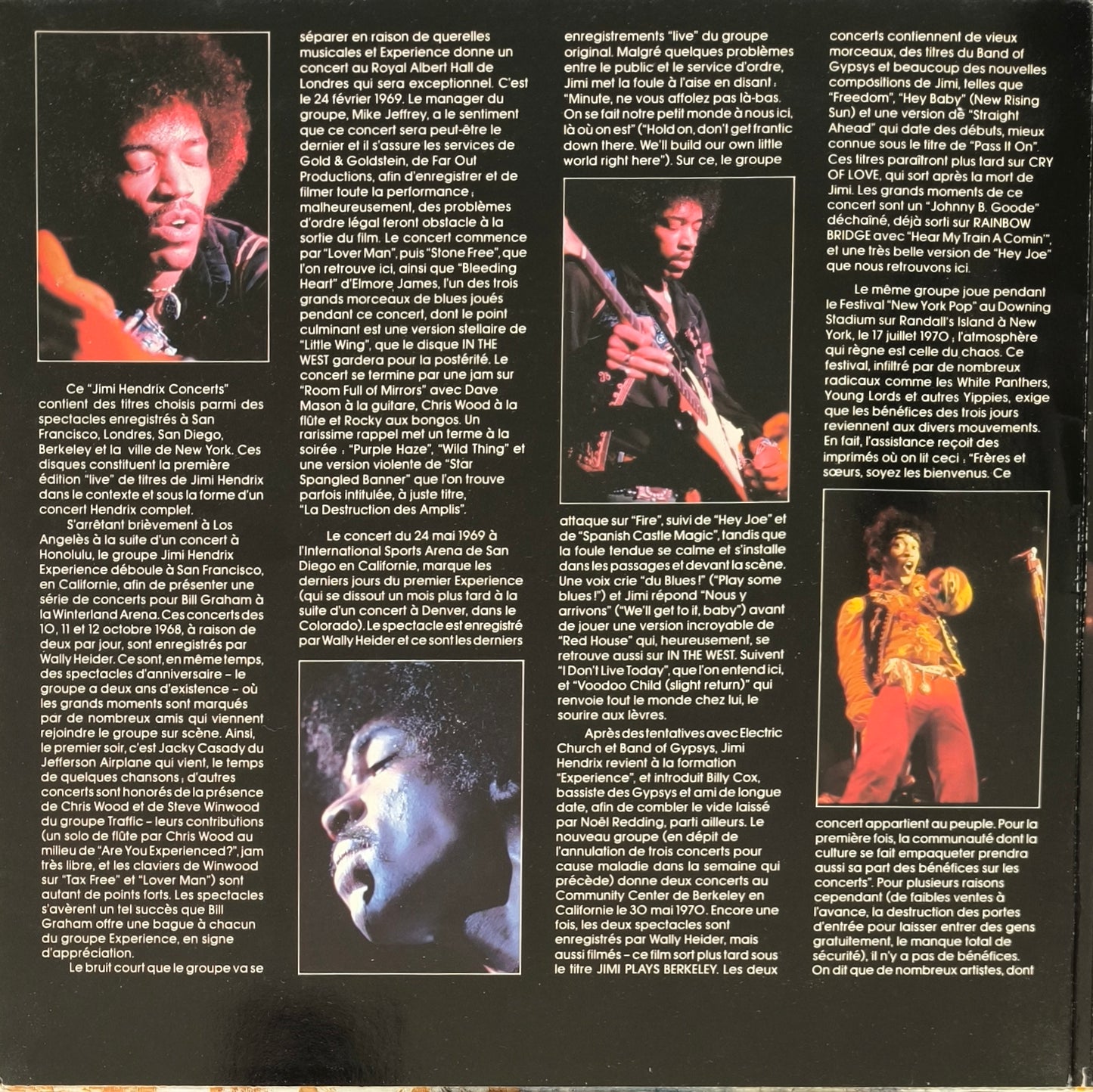 JIMI HENDRIX - The Jimi Hendrix Concerts