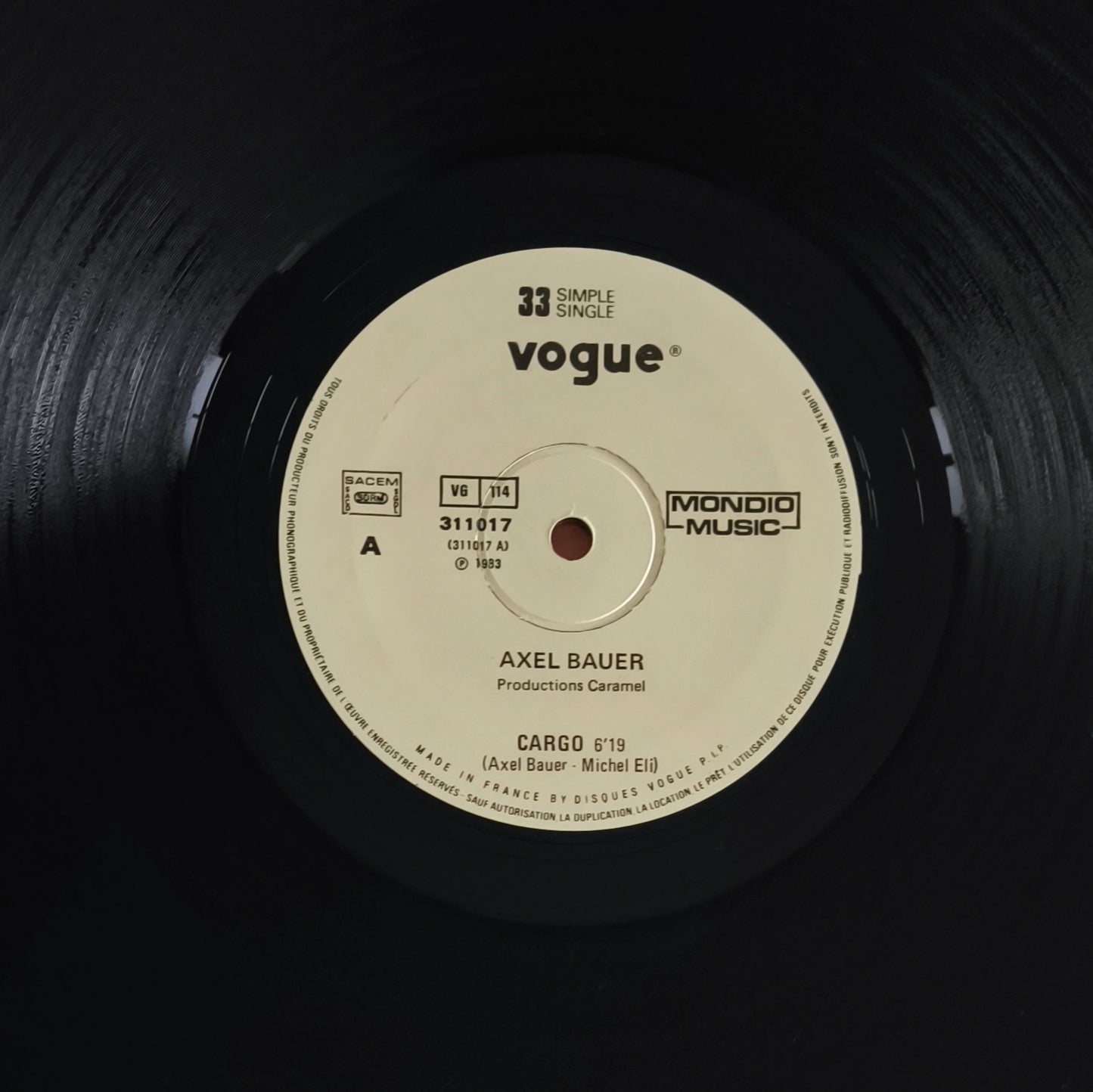 AXEL BAUER - Cargo