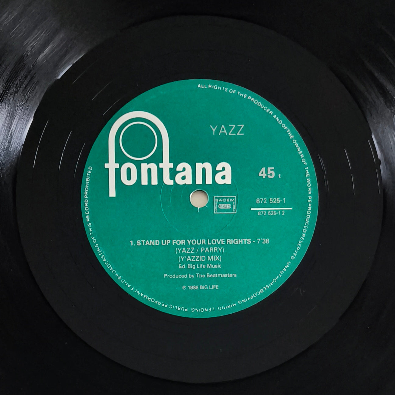 YAZZ - Stand Up For Your Love Rights