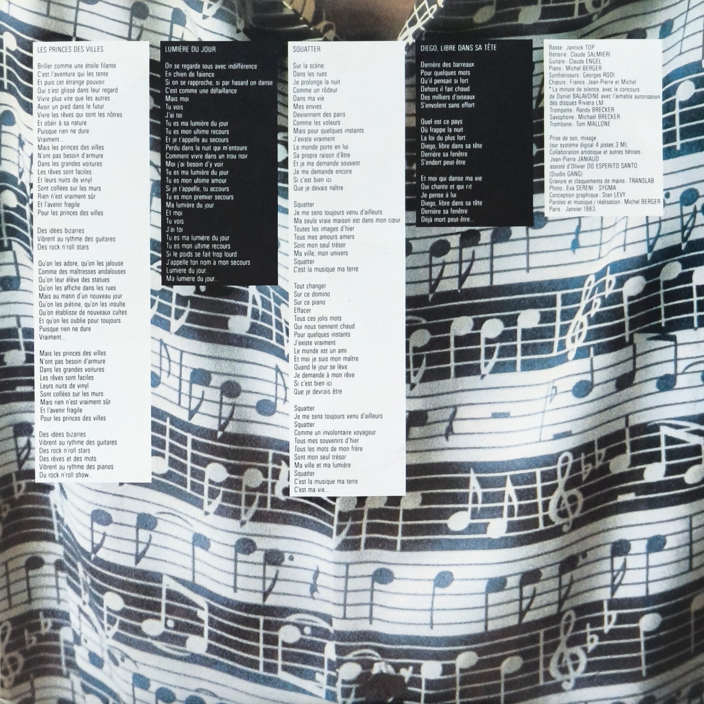 MICHEL BERGER - Voyou