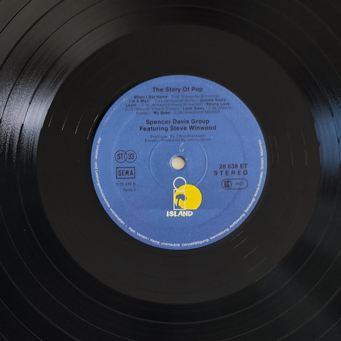 THE SPENCER DAVIS GROUP - The Story Of Pop