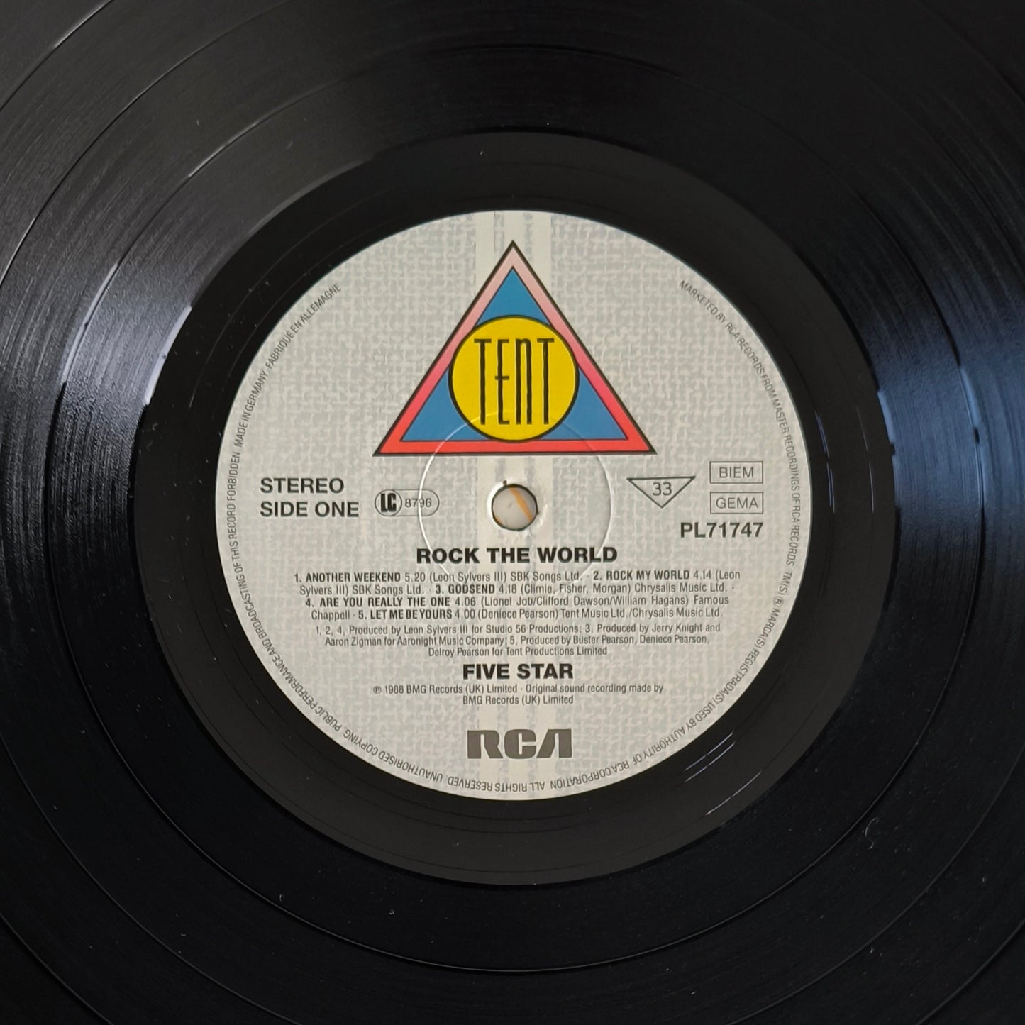 FIVE STAR - Rock The World