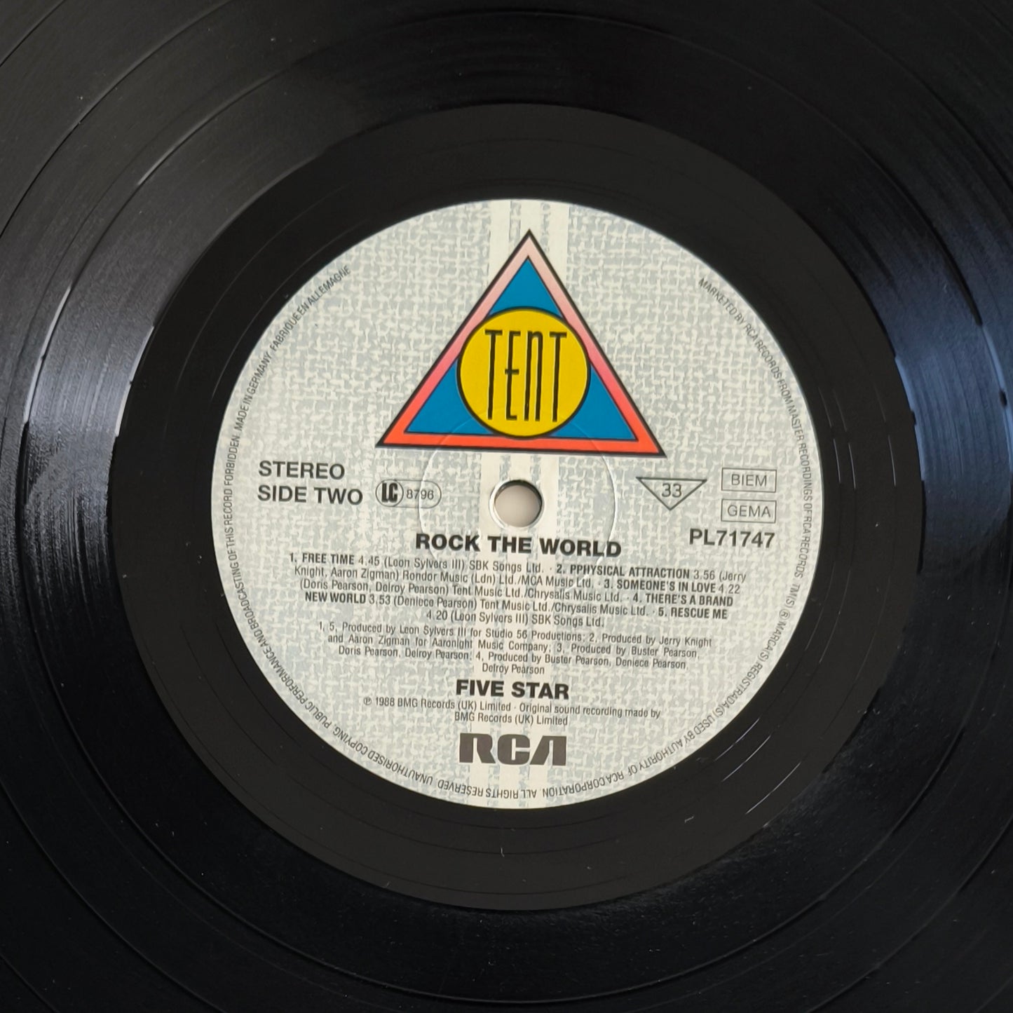 FIVE STAR - Rock The World