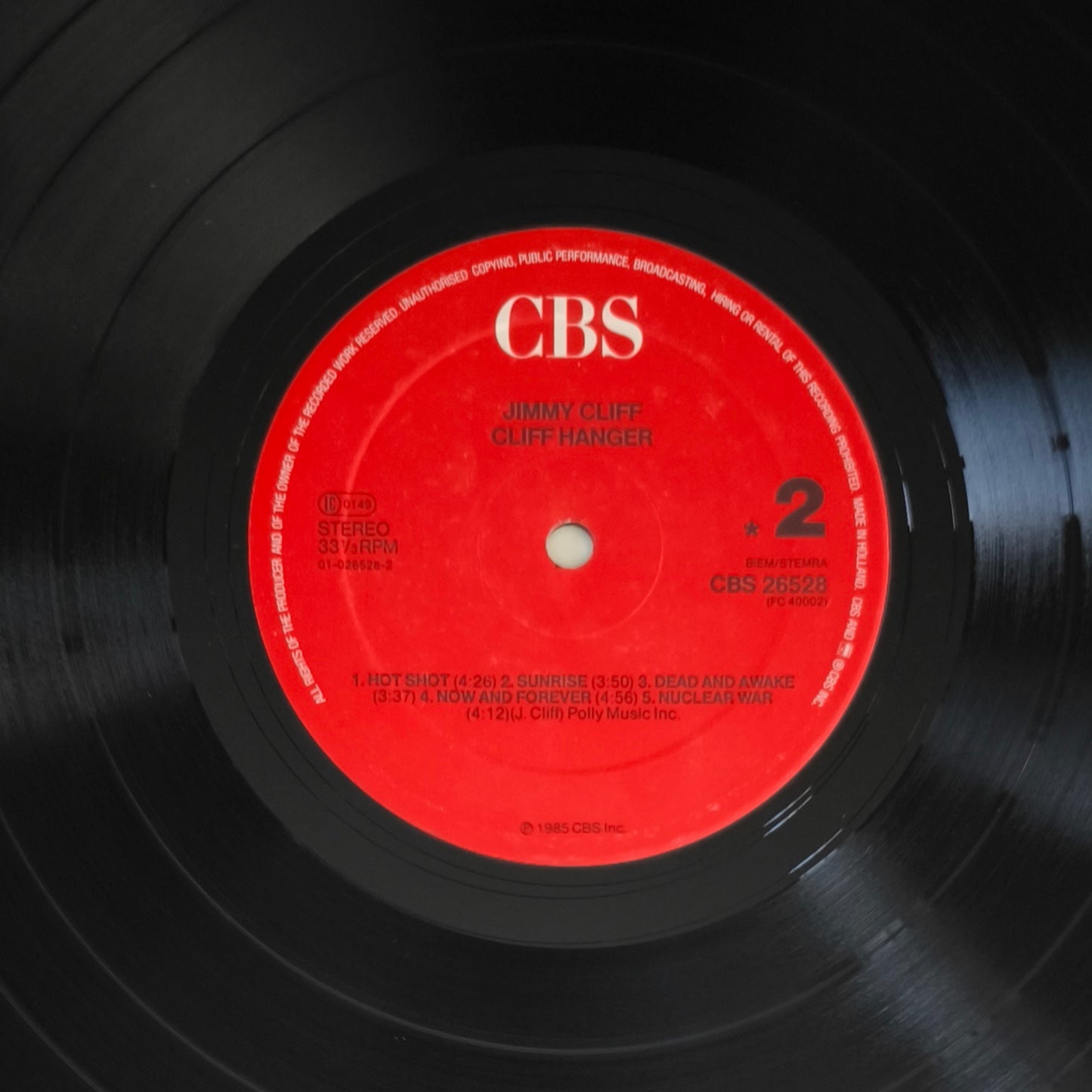 JIMMY CLIFF - Cliff Hanger