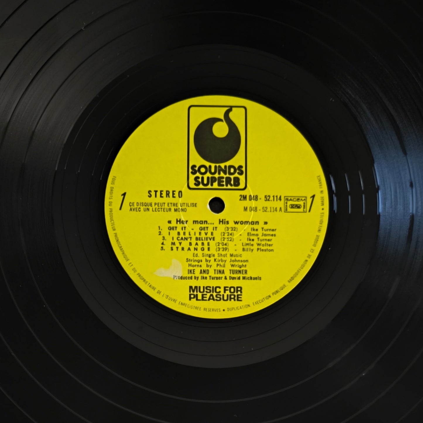 IKE & TINA TURNER - Her Man... His Woman