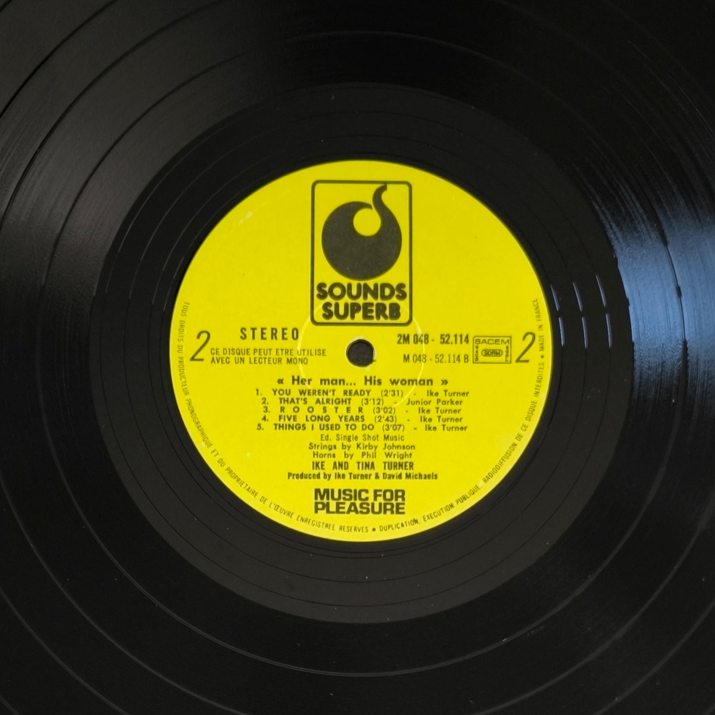 IKE & TINA TURNER - Her Man... His Woman