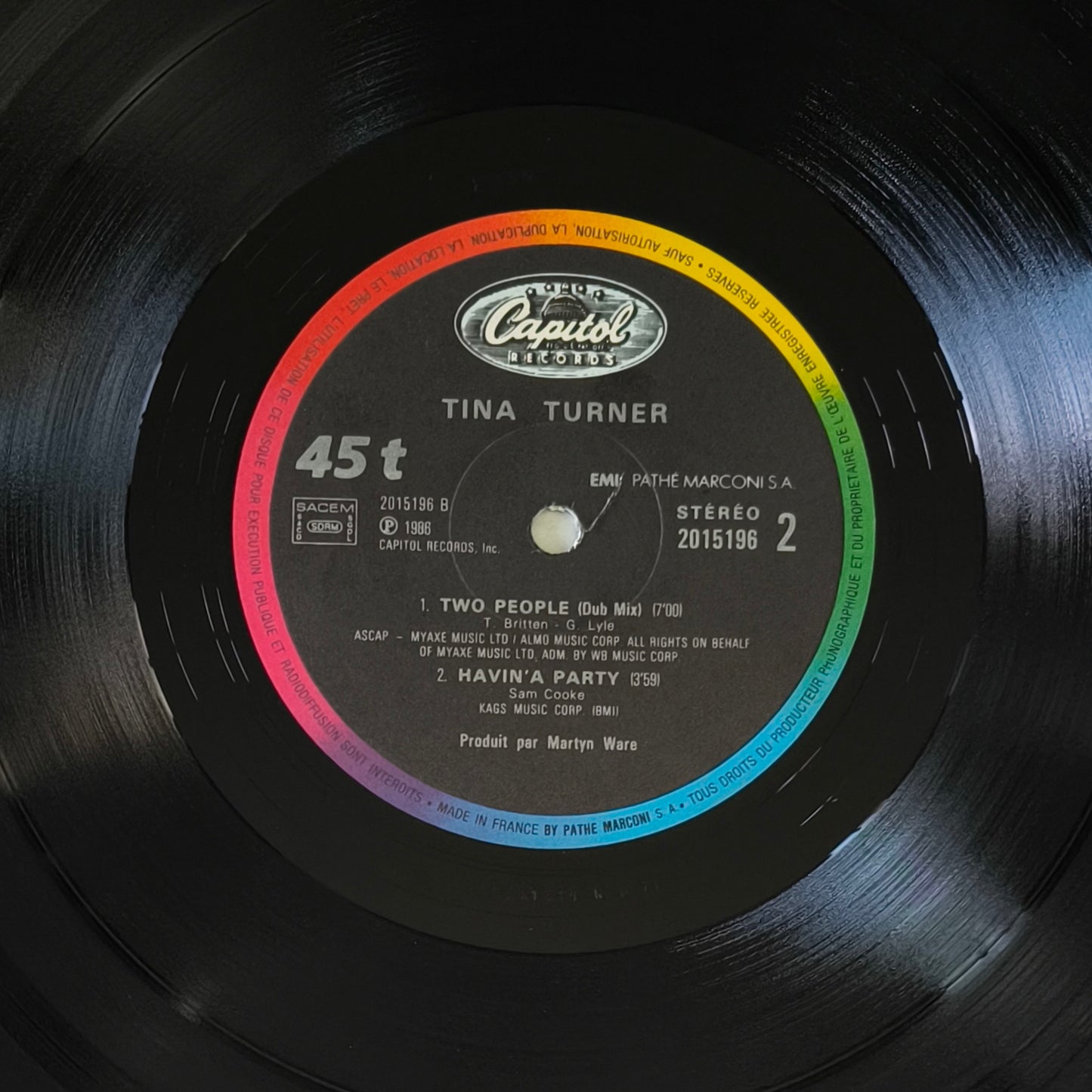 TINA TURNER - Two People