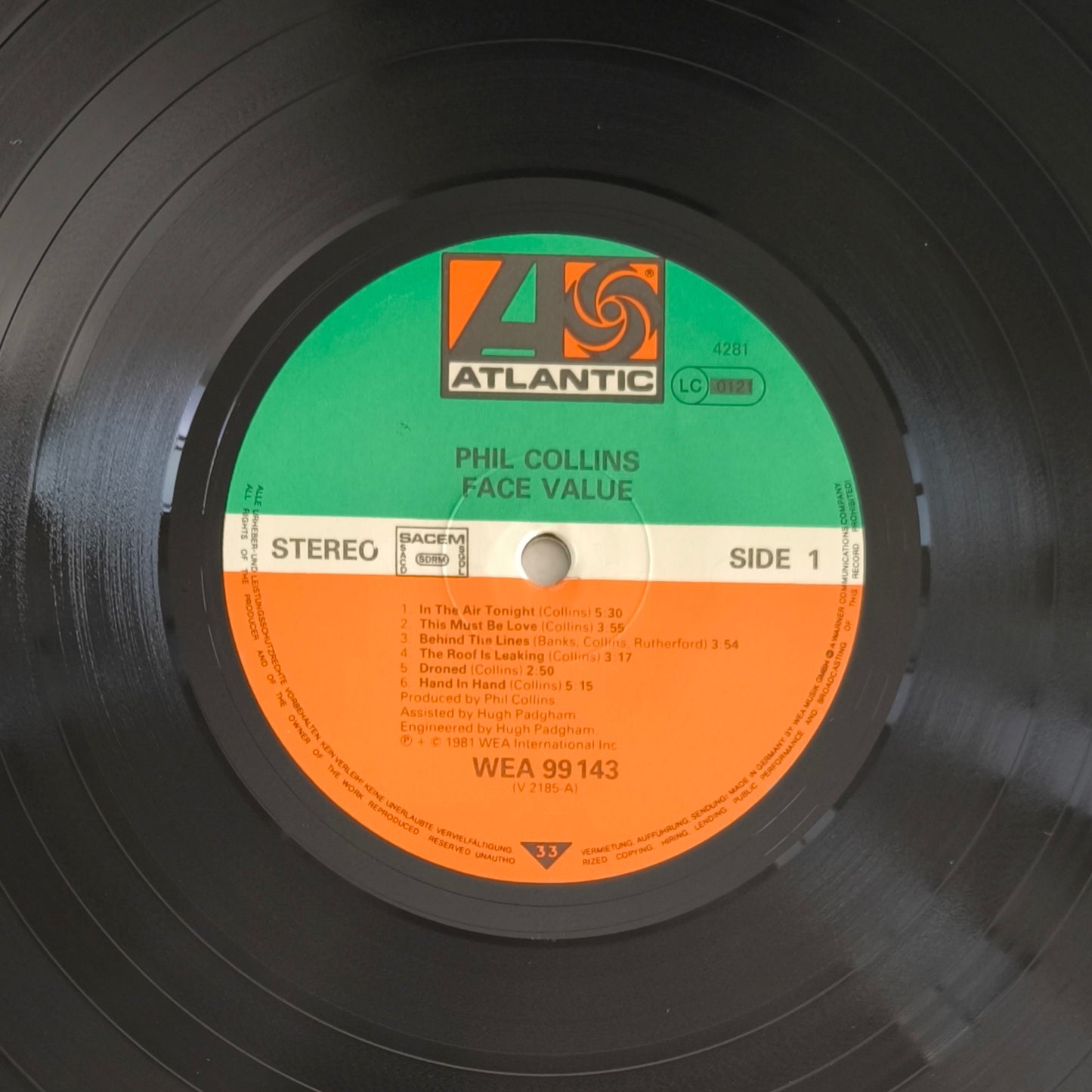 PHIL COLLINS - Face Value